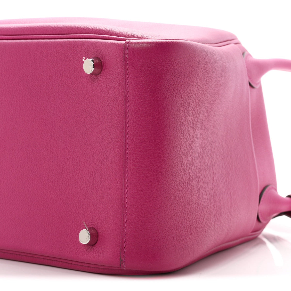 Hermes Lindy 30 Rose Pourpre Evercolor Silver Hardware
