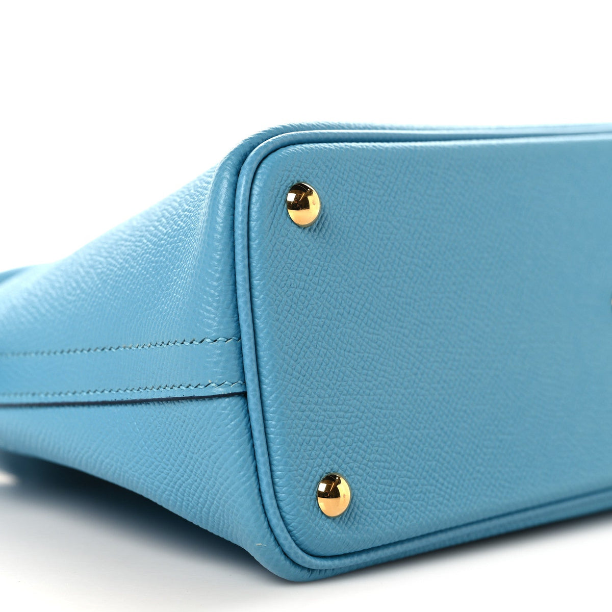 Hermès Bolide 27 Bleu Du Nord Epsom Gold Hardware