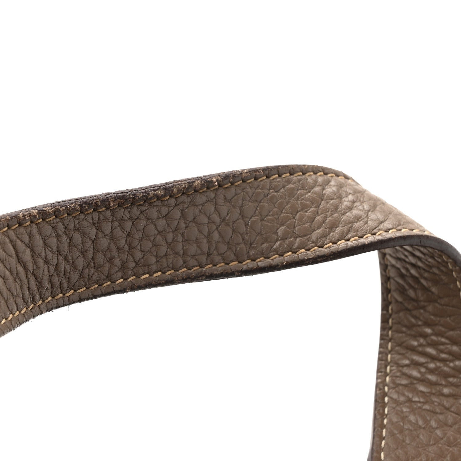HERMES PICOTIN LOCK PM 18 ETOUPE TAURILLON CLEMENCE SILVER HARDWARE
