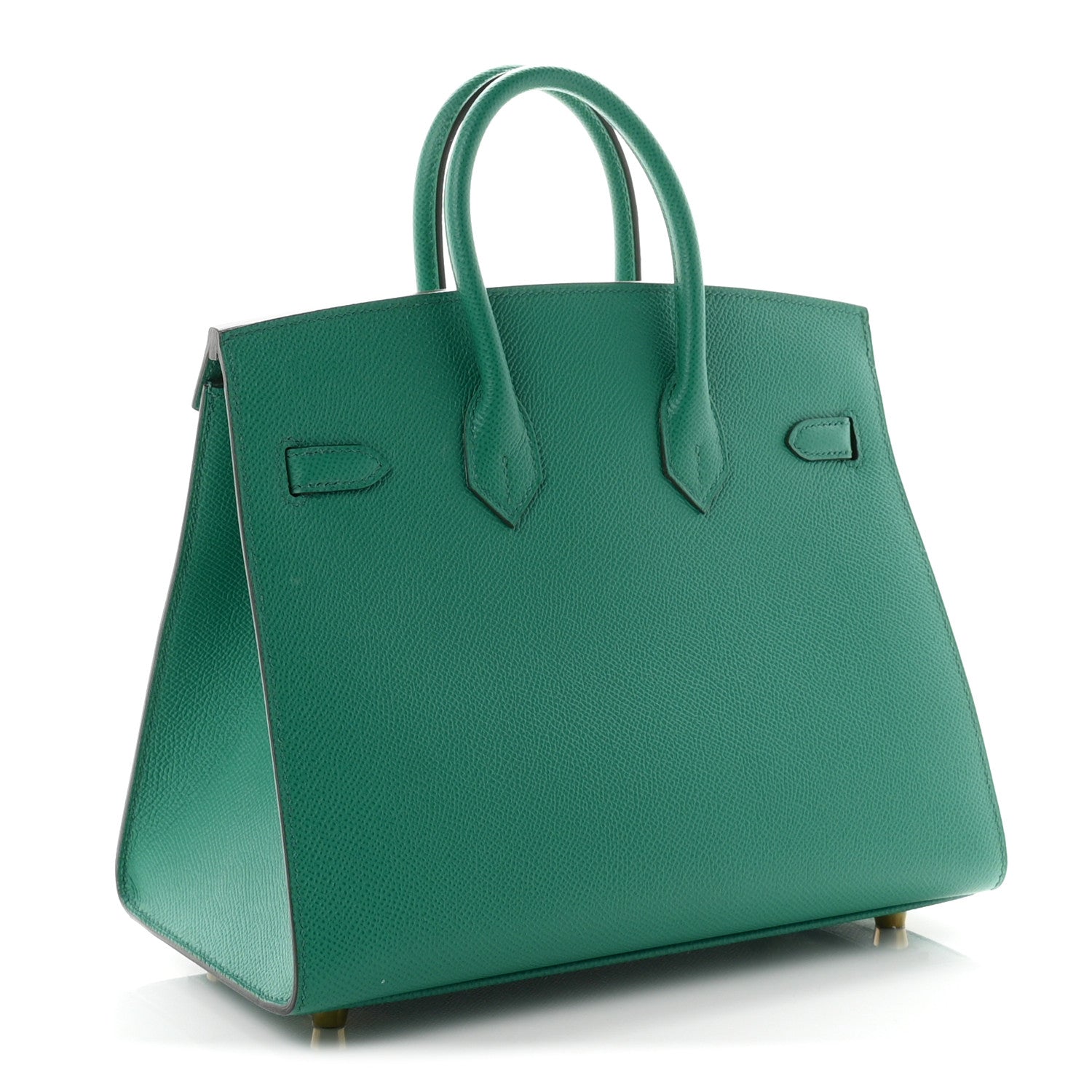 エルメス バーキン 25 外縫い Vert Jade エプソン ゴールド金具 HERMES BIRKIN 25 SELLIER VERT JADE EPSOM GOLD HARDWARE