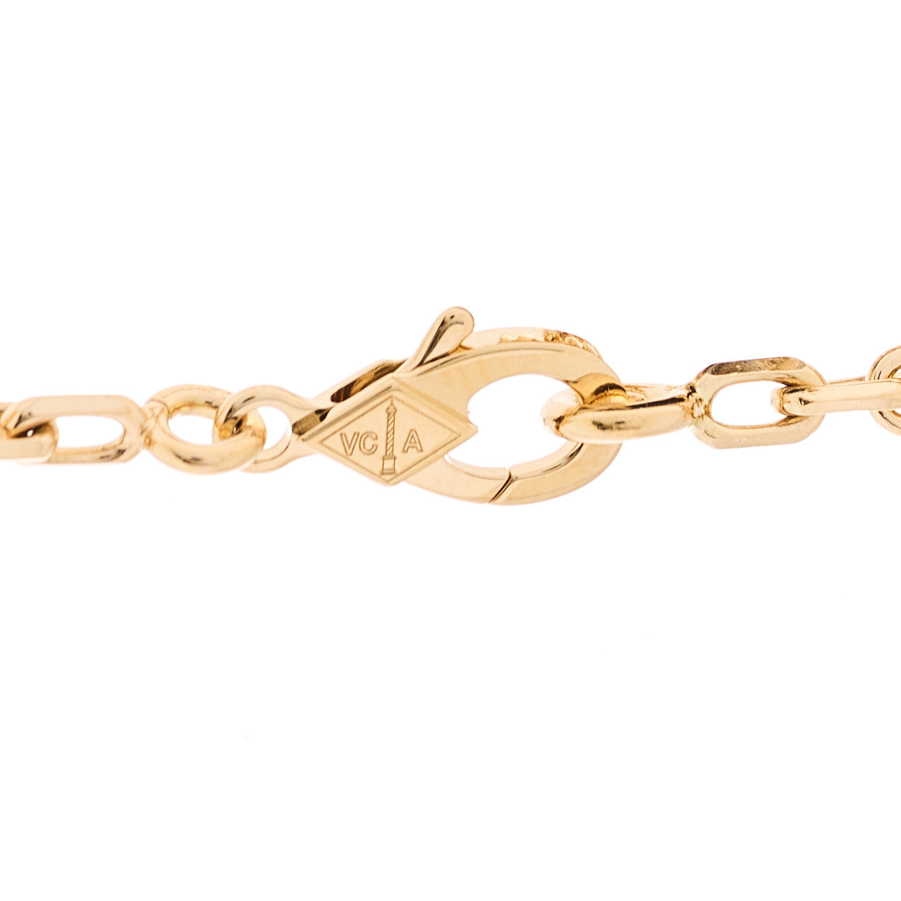ヴァンクリーフ&アーペル ヴィンテージアルハンブラ 20モチーフ ネックレス ブラックオニキス 18K イエローゴールド VAN CLEEF & ARPELS VINTAGE ALHAMBRA 20 MOTIFS NECKLACE BLACK ONYX 18K YELLOW GOLD
