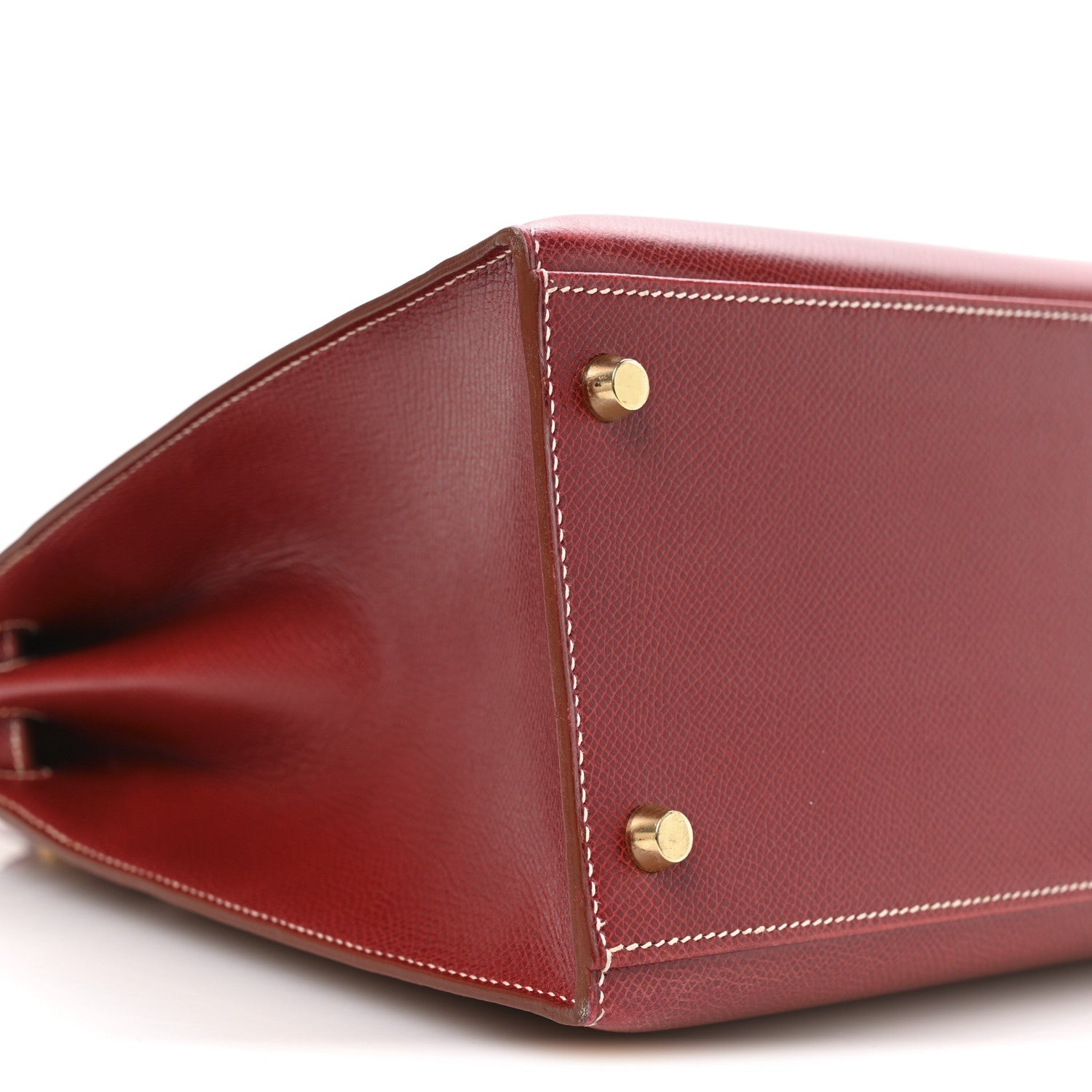 HERMES KELLY 35 SELLIER ROUGE VIF EPSOM GOLD HARDWARE