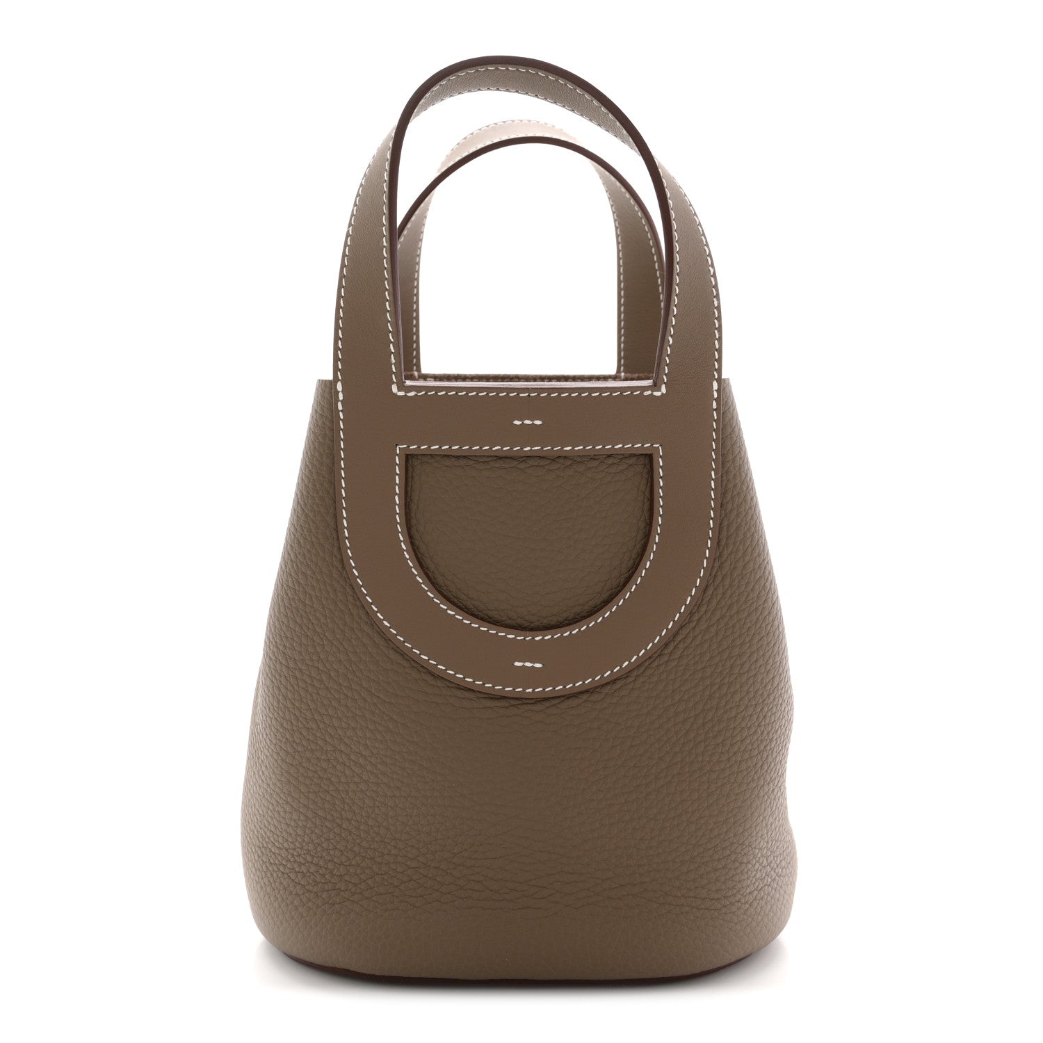 エルメス インザループ 18 Etoupe トリヨンクレマンス / スイフト シルバー金具 HERMES IN-THE-LOOP 18 ETOUPE TAURILLON CLEMENCE / SWIFT SILVER HARDWARE