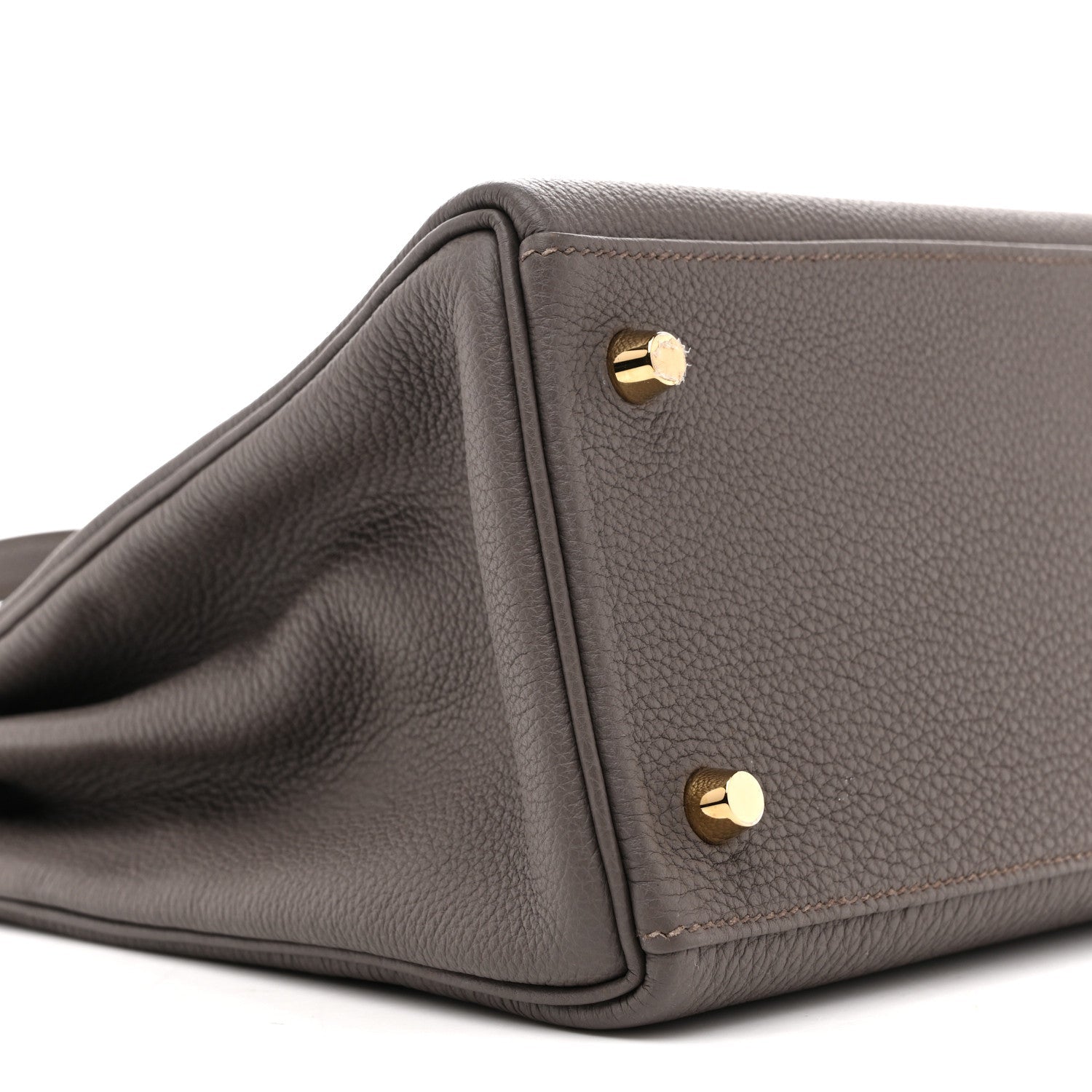 HERMES KELLY 28 RETOURNE ETAIN TOGO GOLD HARDWARE