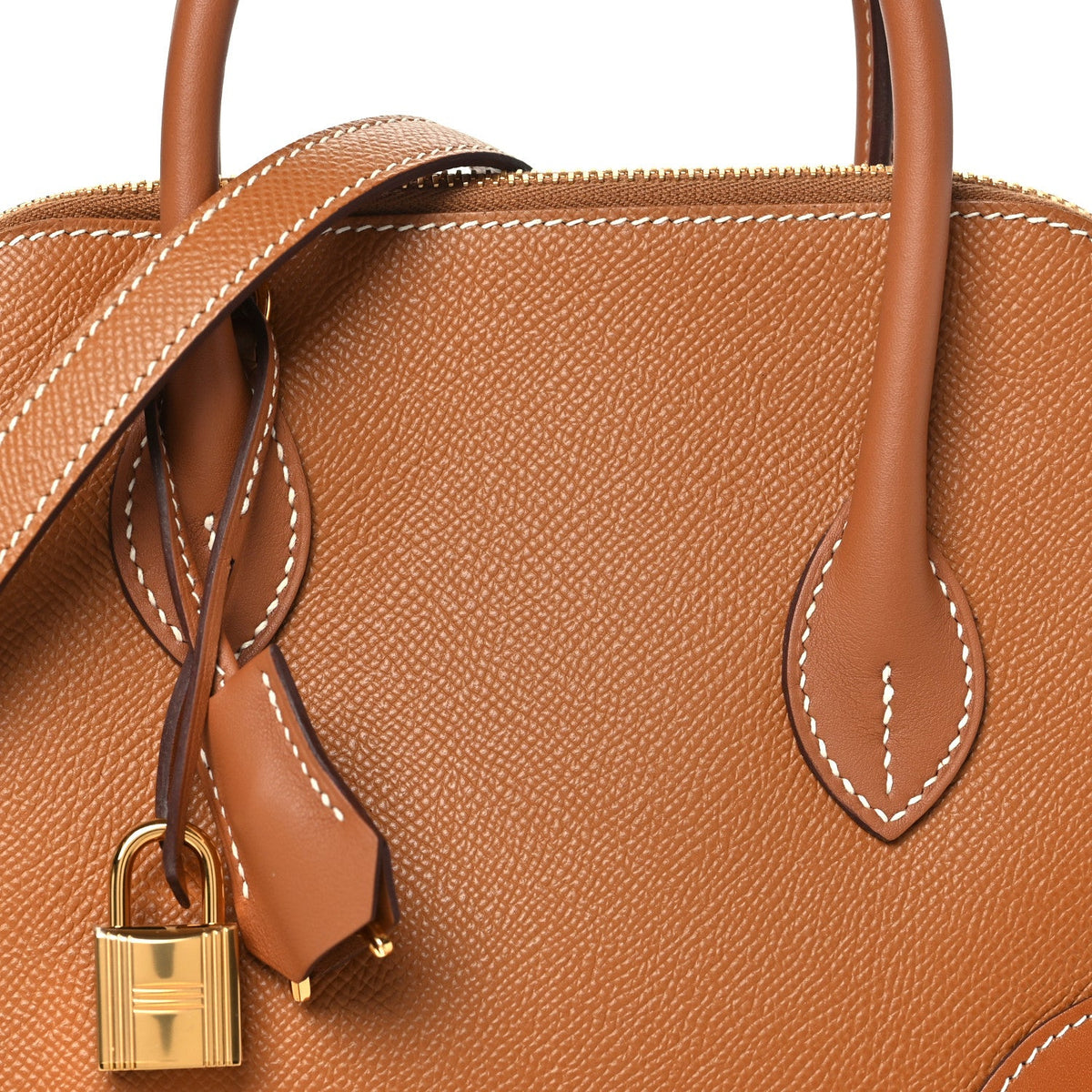 Hermès Bolide 1923 25 Gold Fauve Vache Hunter / Epsom / Swift Gold Hardware