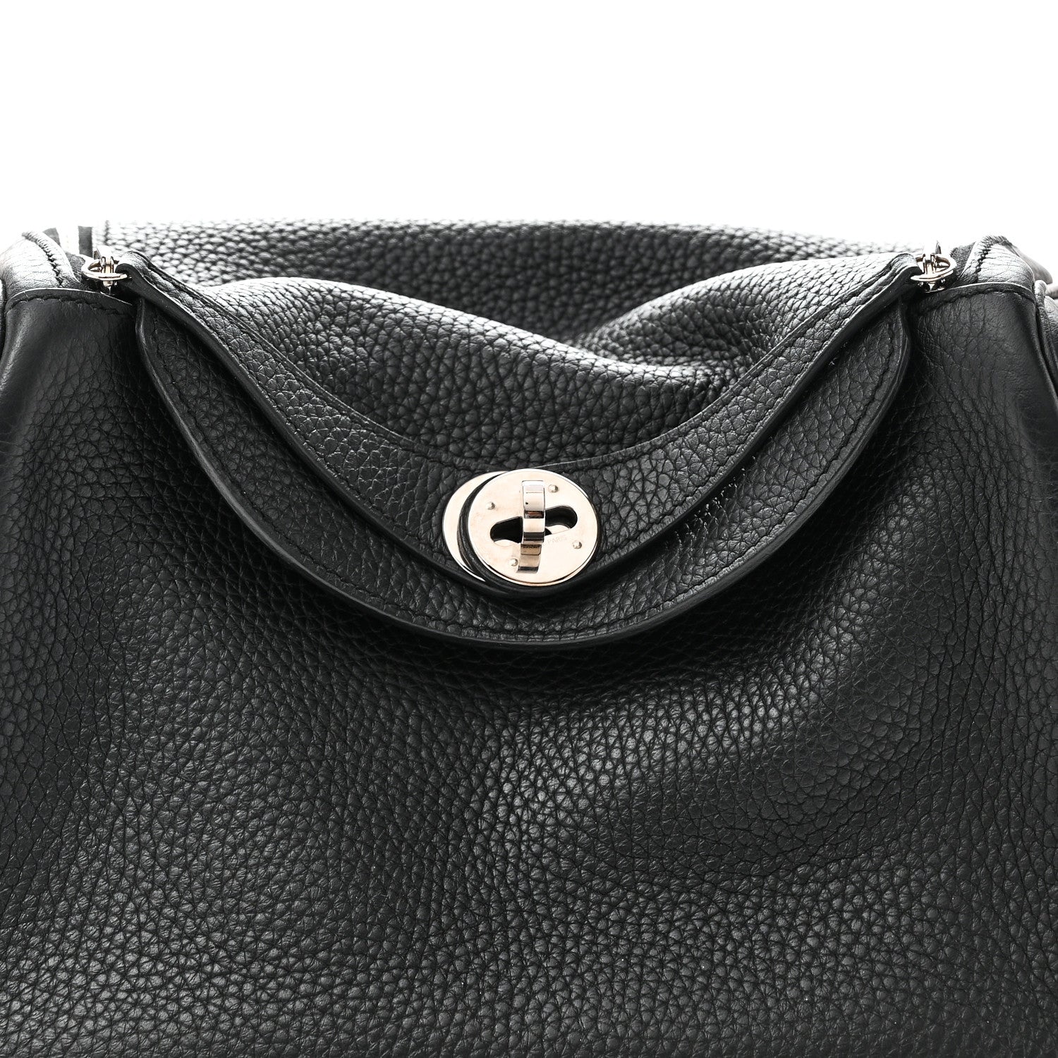 エルメス リンディ 26 Black トリヨンクレマンス シルバー金具 HERMES LINDY 26 BLACK TAURILLON CLEMENCE SILVER HARDWARE