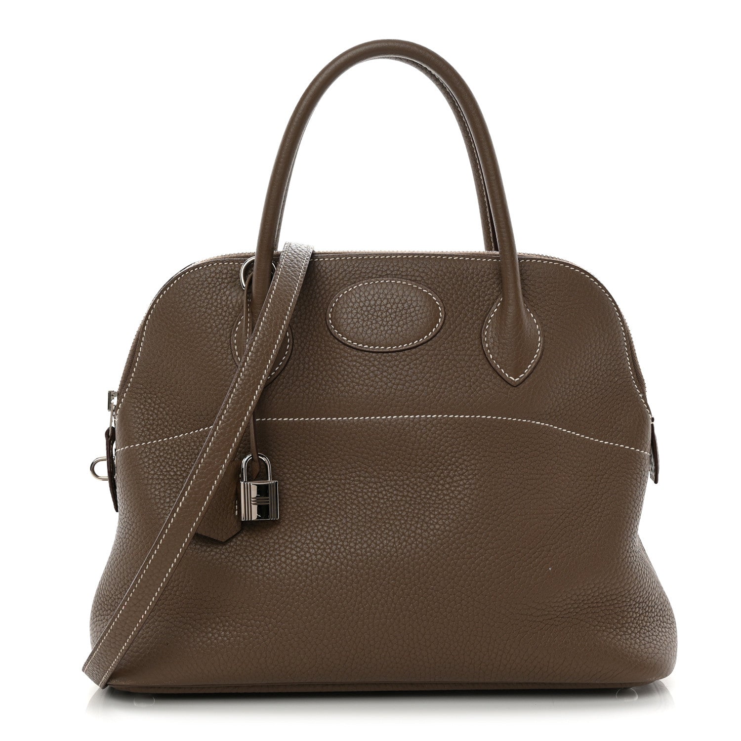 エルメス ボリード 31 Etoupe トリヨンクレマンス シルバー金具 HERMES BOLIDE 31 ETOUPE TAURILLON CLEMENCE SILVER HARDWARE