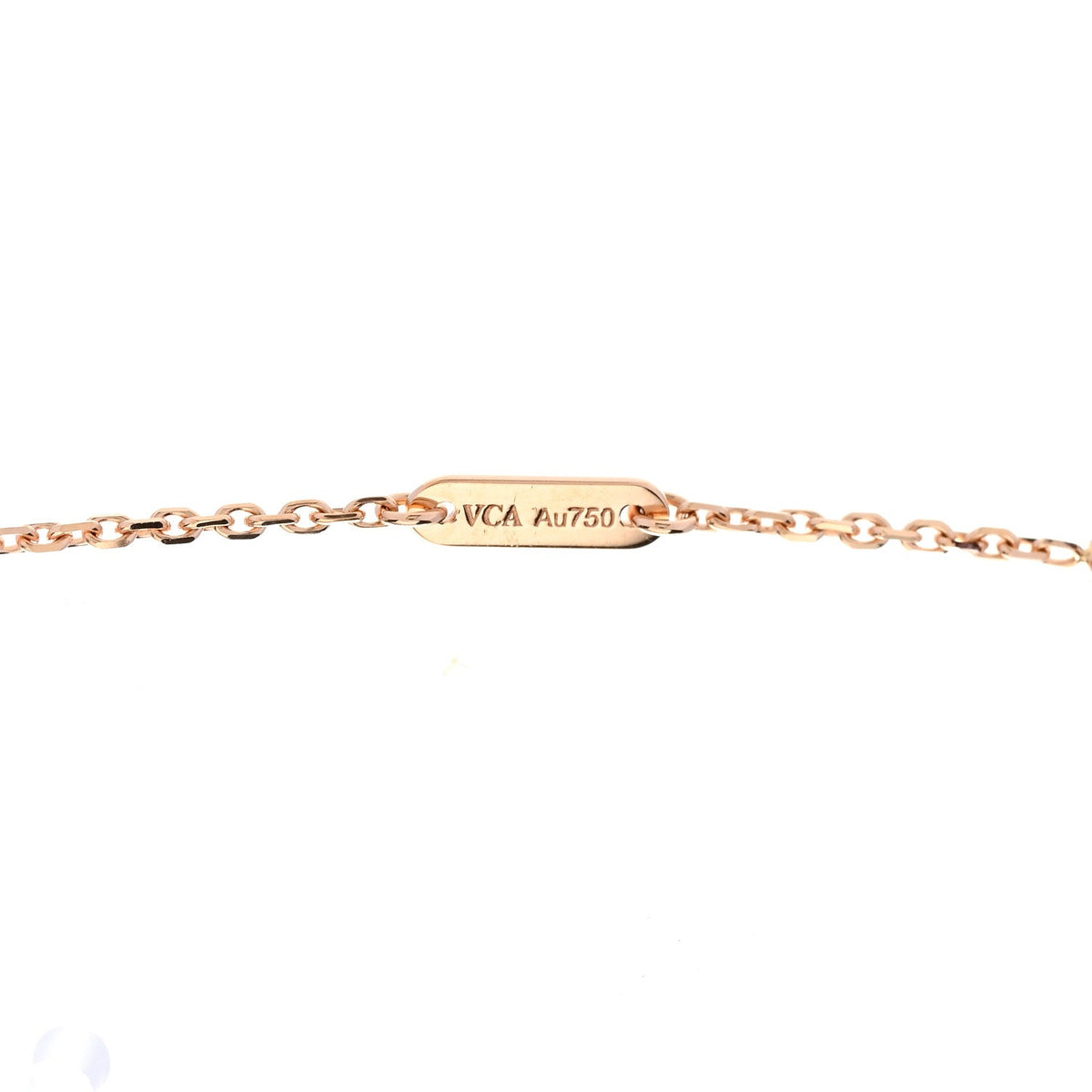 ヴァンクリーフ&アーペル スウィートアルハンブラ ペンダントネックレス カーネリアン 18K ローズゴールド VAN CLEEF & ARPELS SWEET ALHAMBRA PENDANT NECKLACE CARNELIAN 18K ROSE GOLD