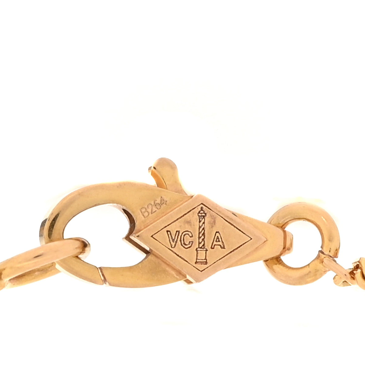 ヴァンクリーフ&アーペル スウィートアルハンブラ ブレスレット カーネリアン 18K ローズゴールド VAN CLEEF & ARPELS SWEET ALHAMBRA BRACELET CARNELIAN 18K ROSE GOLD