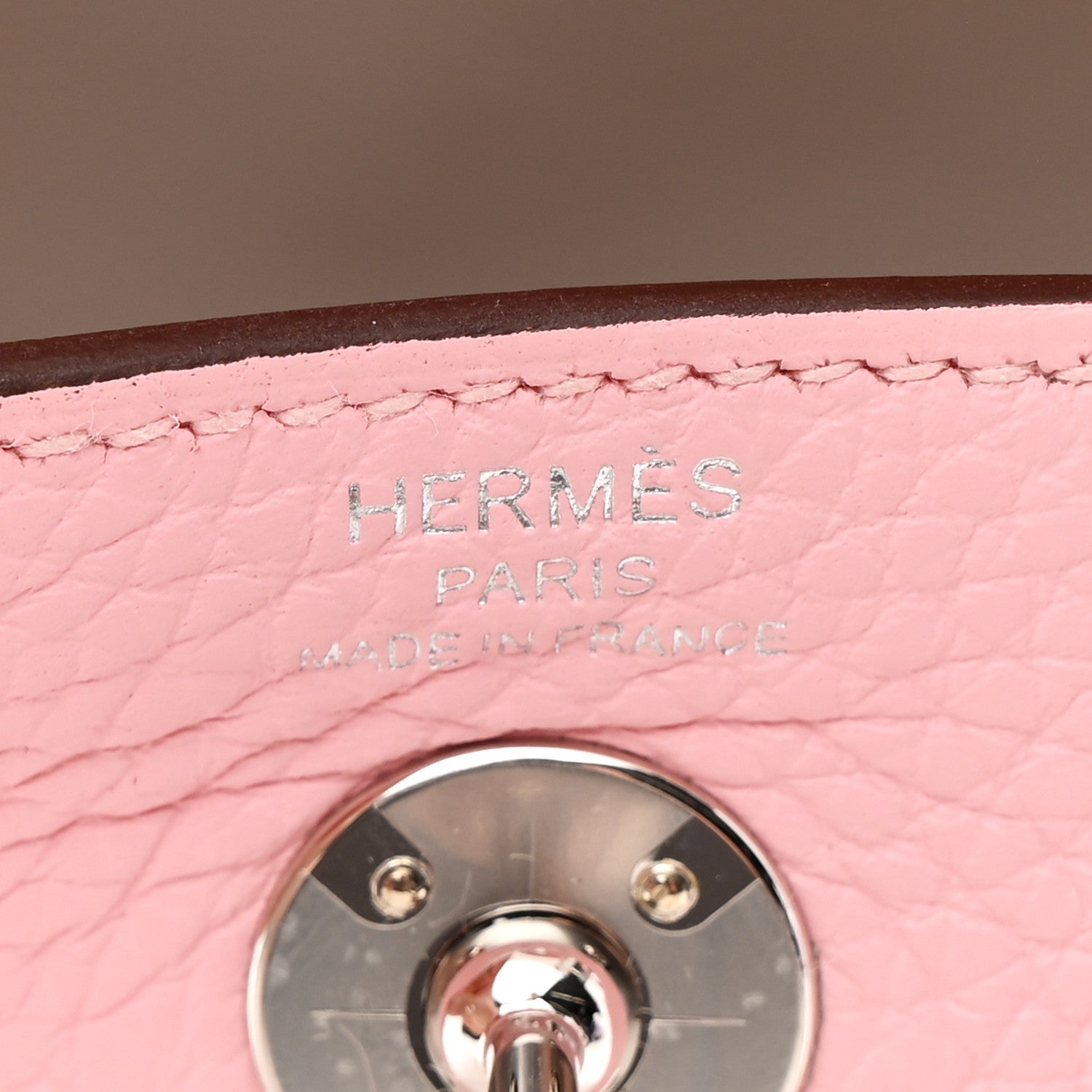 エルメス リンディ 20 ヴェルソ Rose Sakura Gris Perle Rose Sakura Gris Perle トリヨンクレマンス シルバー金具 HERMES LINDY 20 VERSO ROSE SAKURA GRIS PERLE ROSE SAKURA GRIS PERLE TAURILLON CLEMENCE SILVER HARDWARE