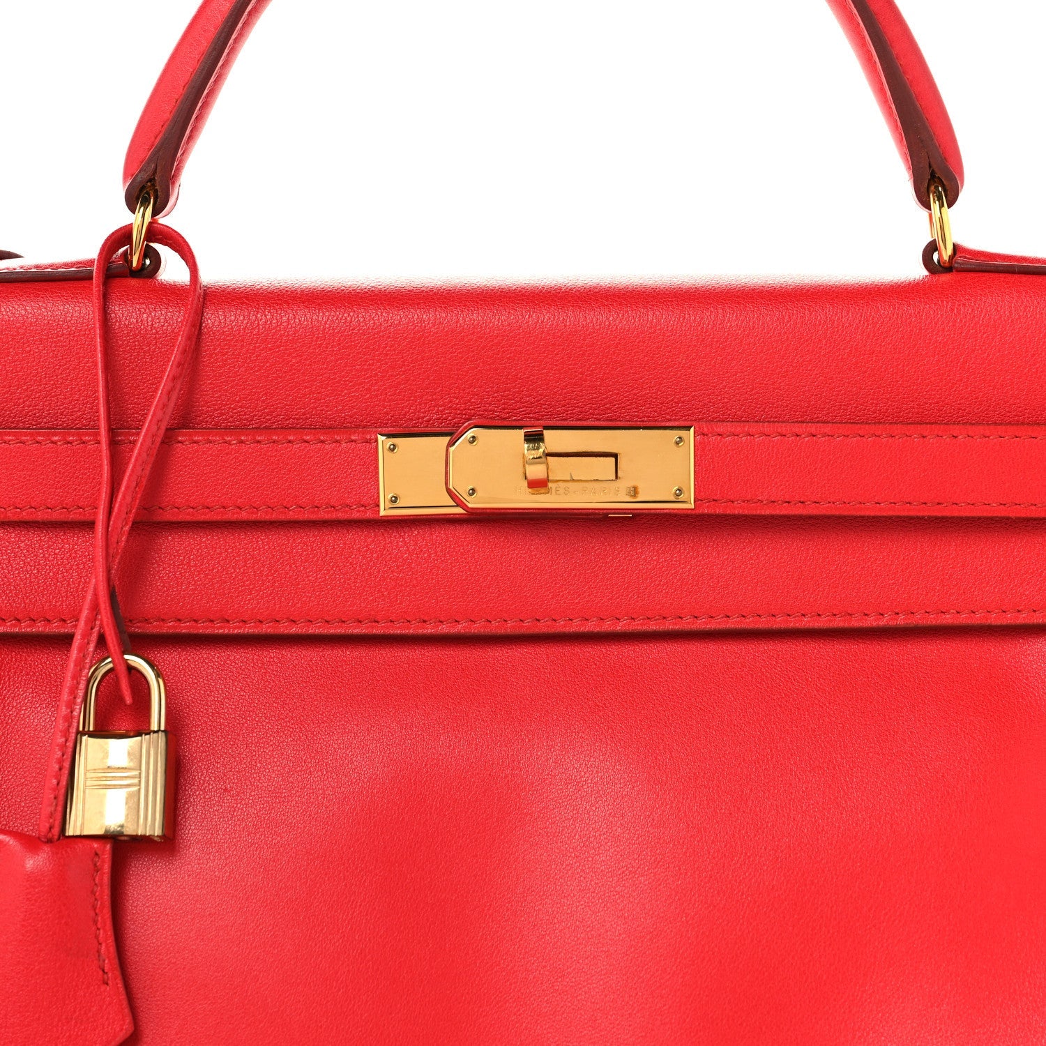 エルメス ケリー32 内縫い Vermillion スイフト ゴールド金具 HERMES KELLY32 RETOURNE VERMILLION SWIFT GOLD HARDWARE