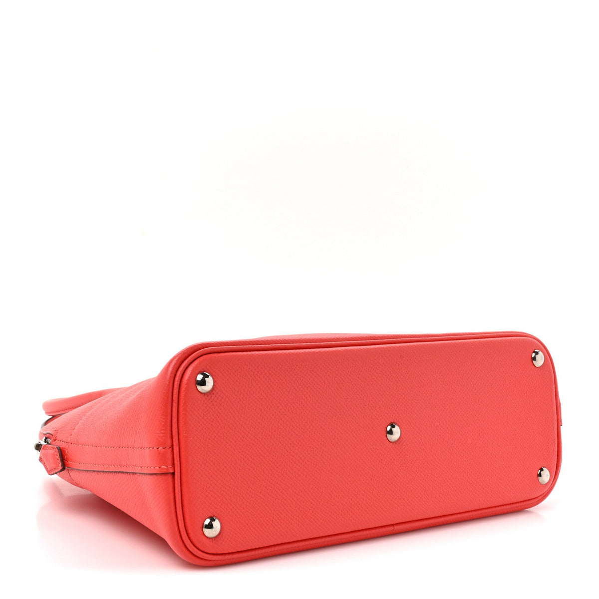 Hermès Bolide 27 Rouge Pivoine Epsom Silver Hardware