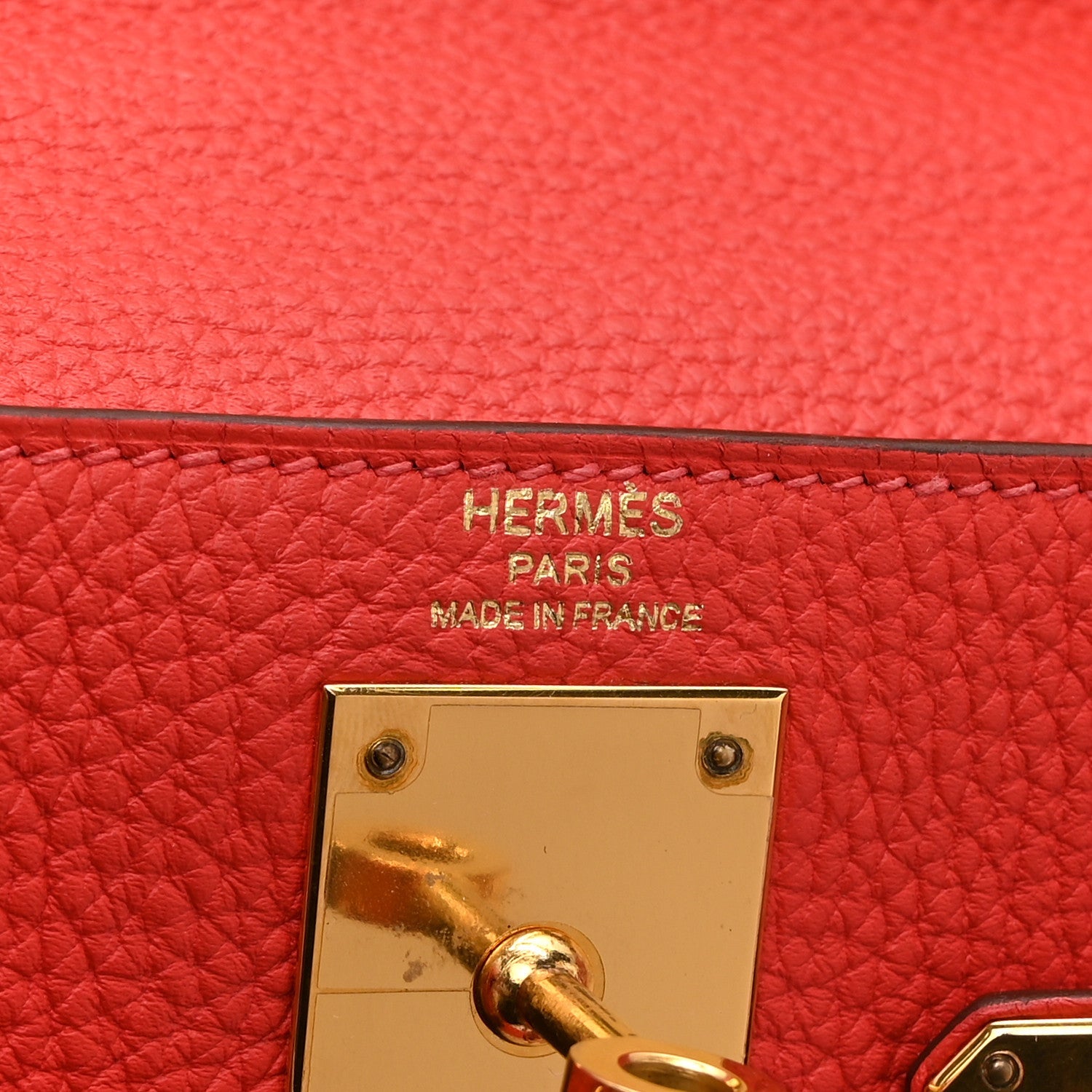 エルメス ケリー 28 内縫い Rouge Pivoine トゴ シルバー金具 HERMES KELLY 28 RETOURNE ROUGE PIVOINE TOGO SILVER HARDWARE