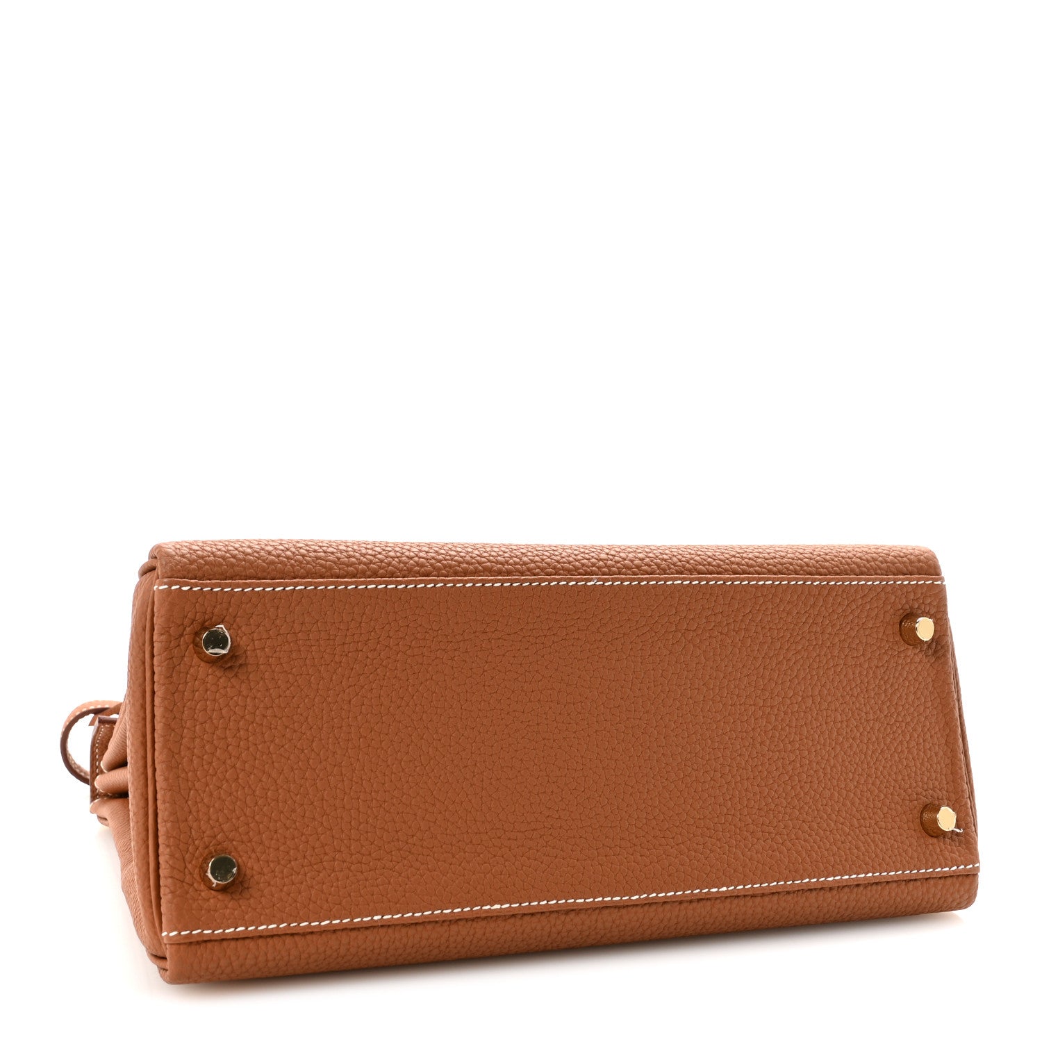 HERMES KELLY 28 RETOURNE GOLD TOGO GOLD HARDWARE