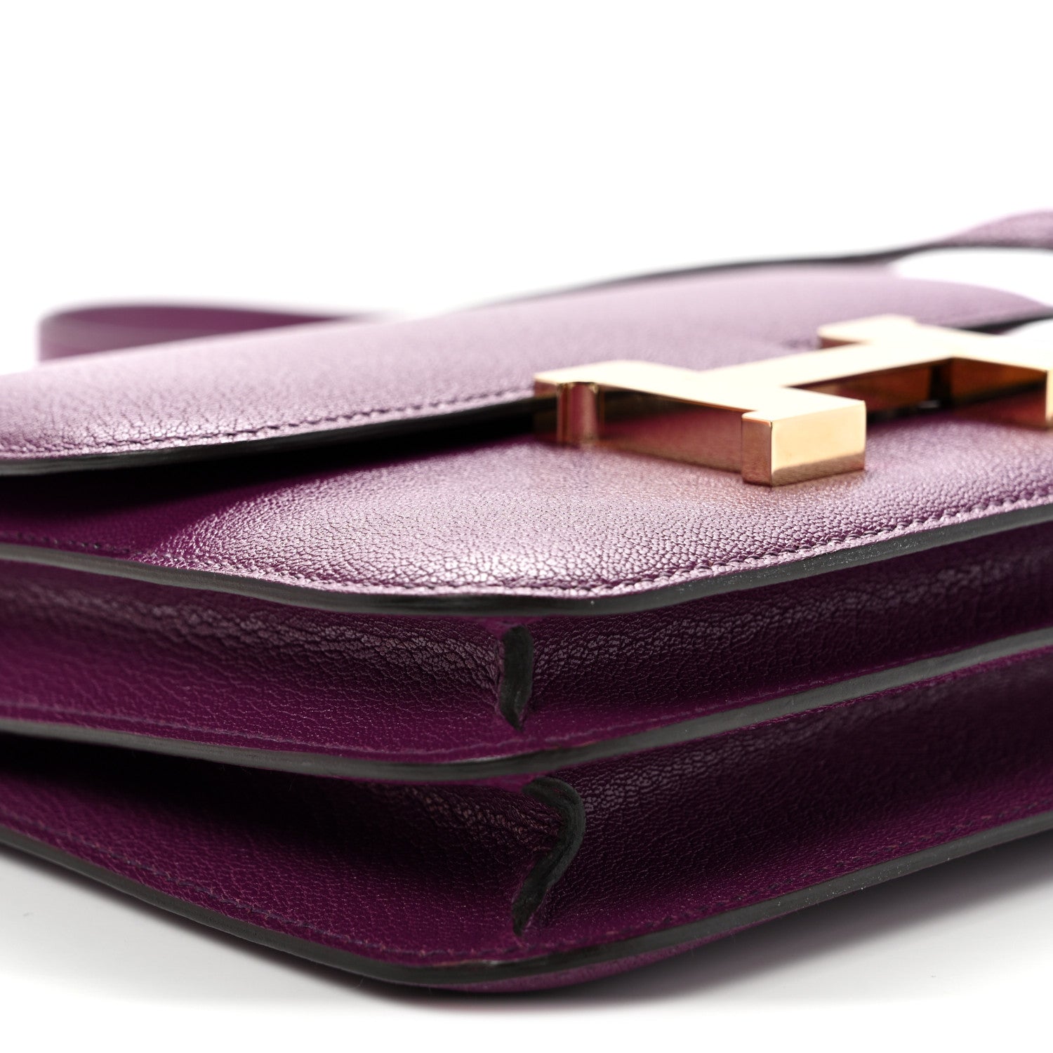 エルメス ミニコンスタンス 18 Anemone シェーブル シャムキラ ゴールド金具 HERMES MINI CONSTANCE 18 ANEMONE CHEVRE CHAMKILA GOLD HARDWARE