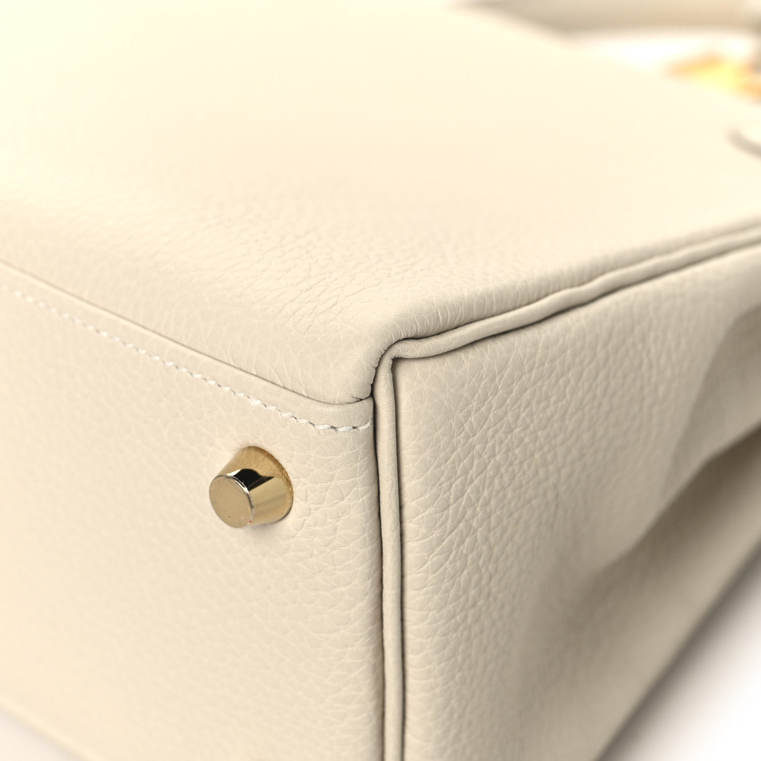 HERMES KELLY 25 RETOURNE CRAIE TOGO GOLD HARDWARE