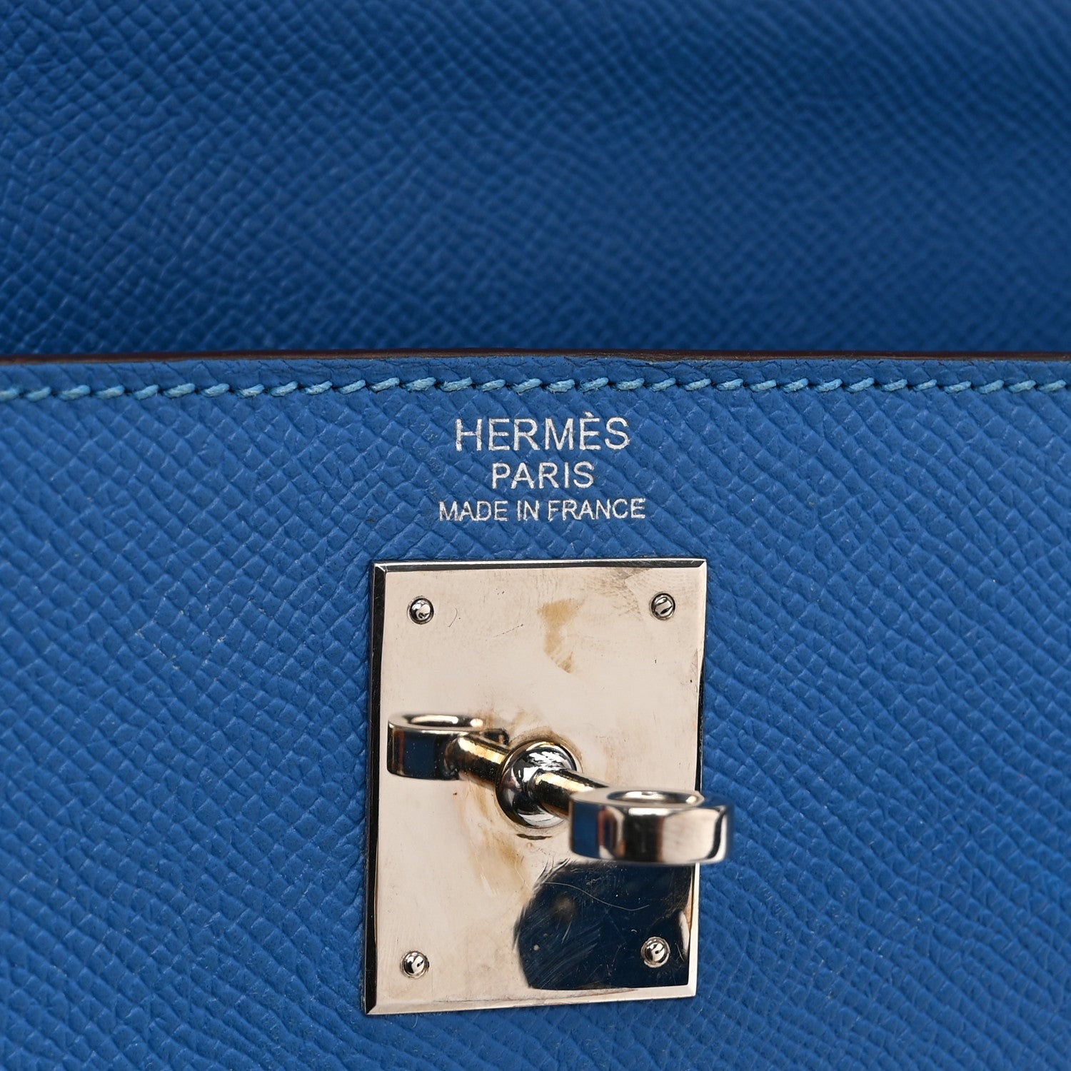 エルメス ケリー32 外縫い Mykonos エプソン シルバー金具 HERMES KELLY32 SELLIER MYKONOS EPSOM SILVER HARDWARE