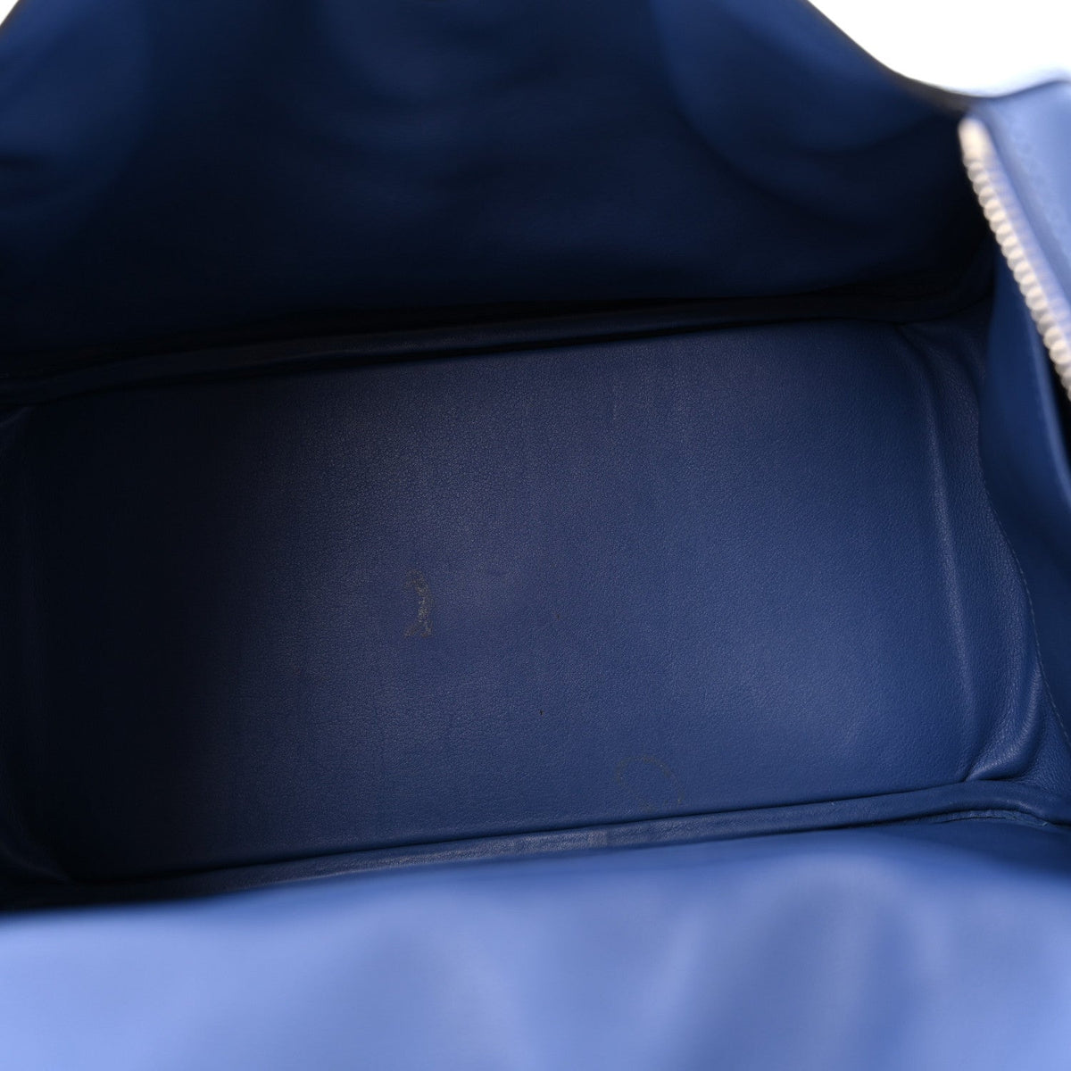 Hermes Lindy 26 Tressage De Cuir Bleu Brighton Capucine Bleu Saphir Epsom / Swift Silver Hardware