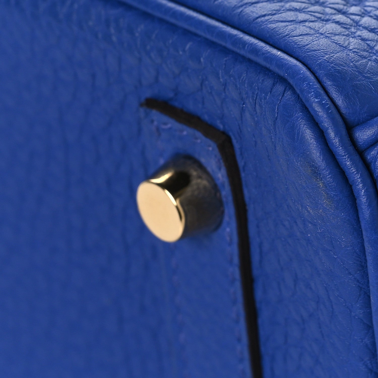 HERMES BIRKIN 30 BLEU ELECTRIQUE TOGO GOLD HARDWARE