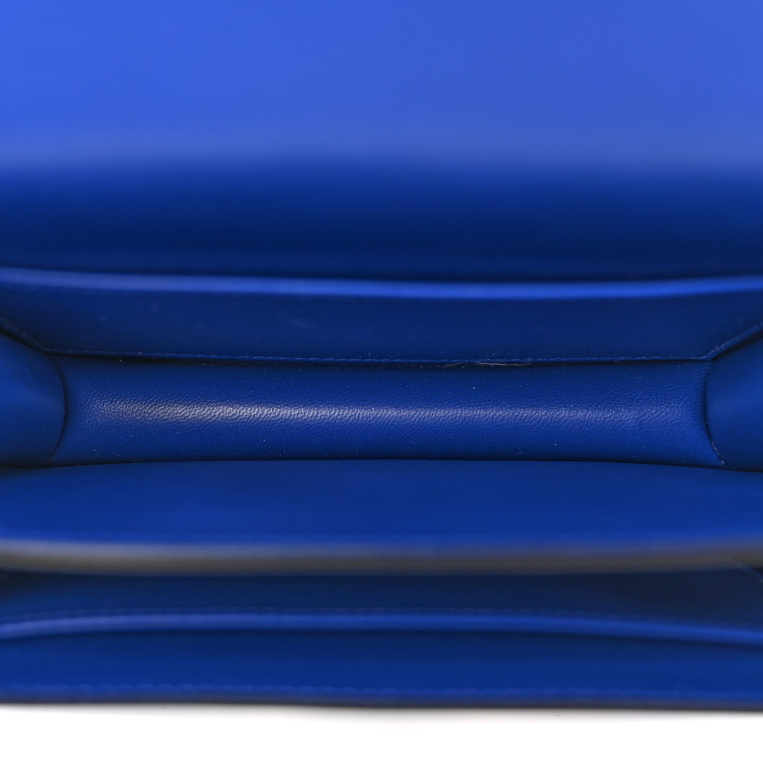 MINI CONSTANCE 18 BLEU ELECTRIQUE TADELAKT SILVER HARDWARE