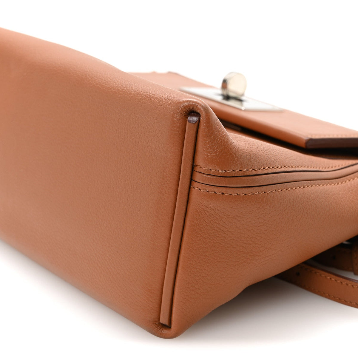 エルメス 24/24 ミニヴァンキャトル 21 Gold エバーカラー / スイフト シルバー金具 HERMES 24/24 21 GOLD EVERCOLOR / SWIFT SILVER HARDWARE