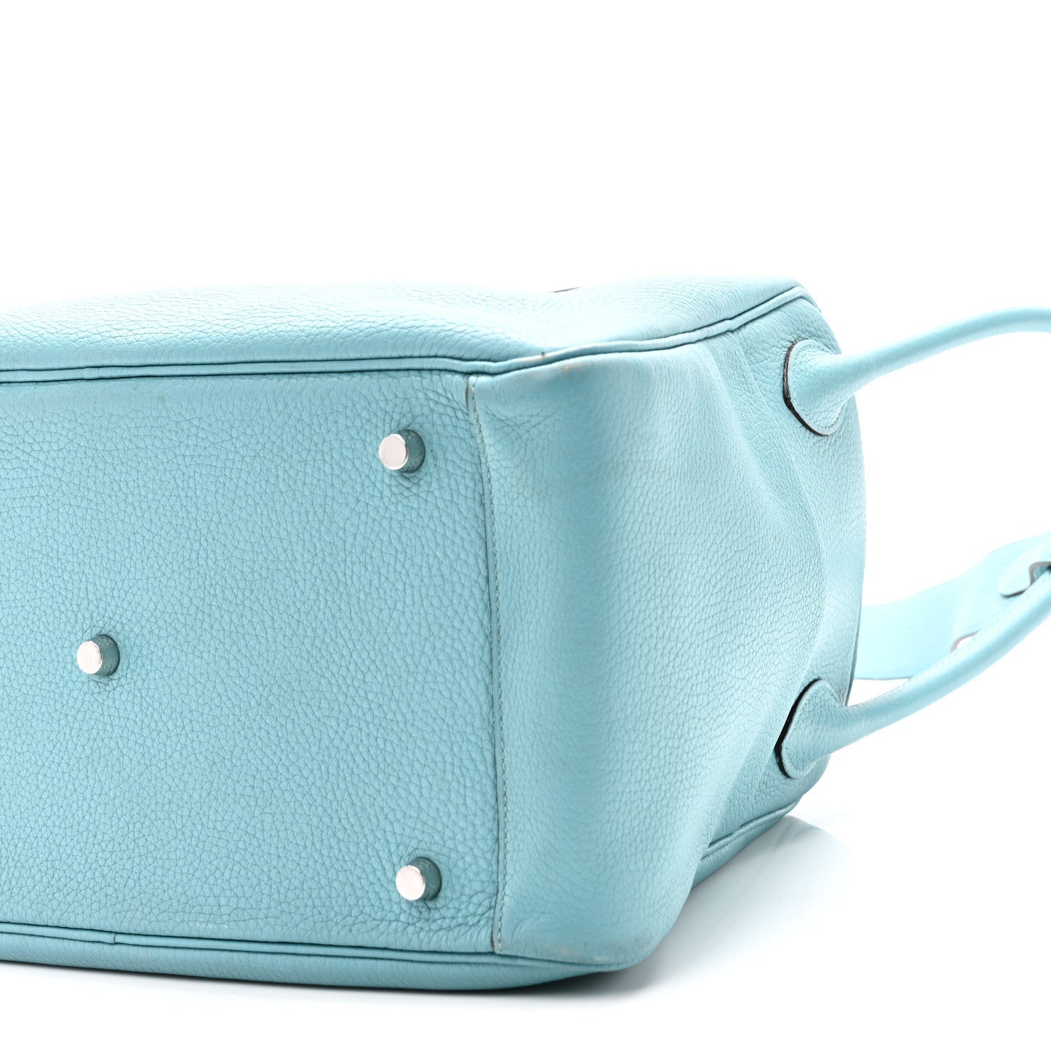 エルメス リンディ 34 Bleu Atoll トリヨンクレマンス シルバー金具 HERMES LINDY 34 BLEU ATOLL TAURILLON CLEMENCE SILVER HARDWARE