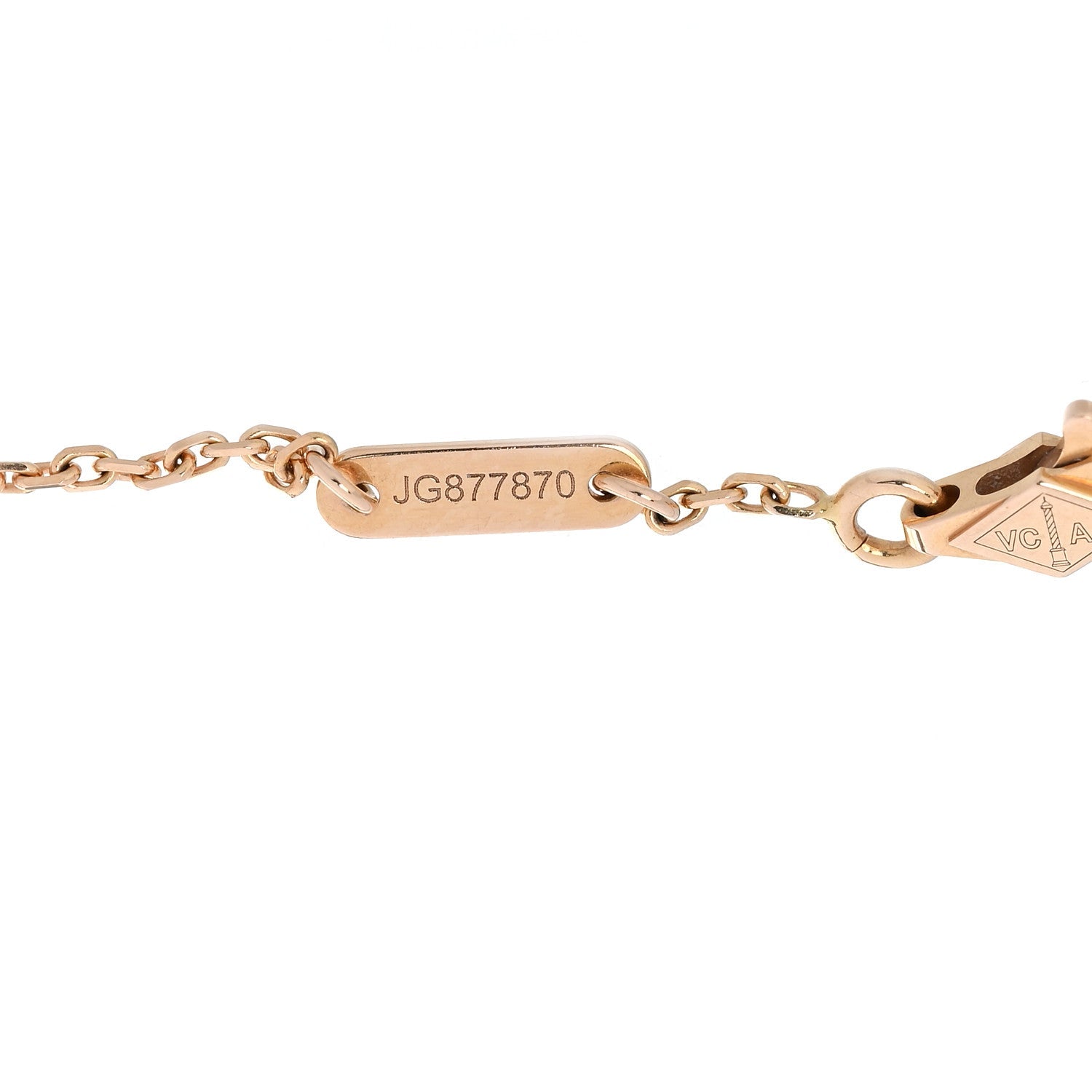 ヴァンクリーフ&アーペル スウィートアルハンブラ ブレスレット 18K ローズゴールド VAN CLEEF & ARPELS SWEET ALHAMBRA BRACELET 18K ROSE GOLD