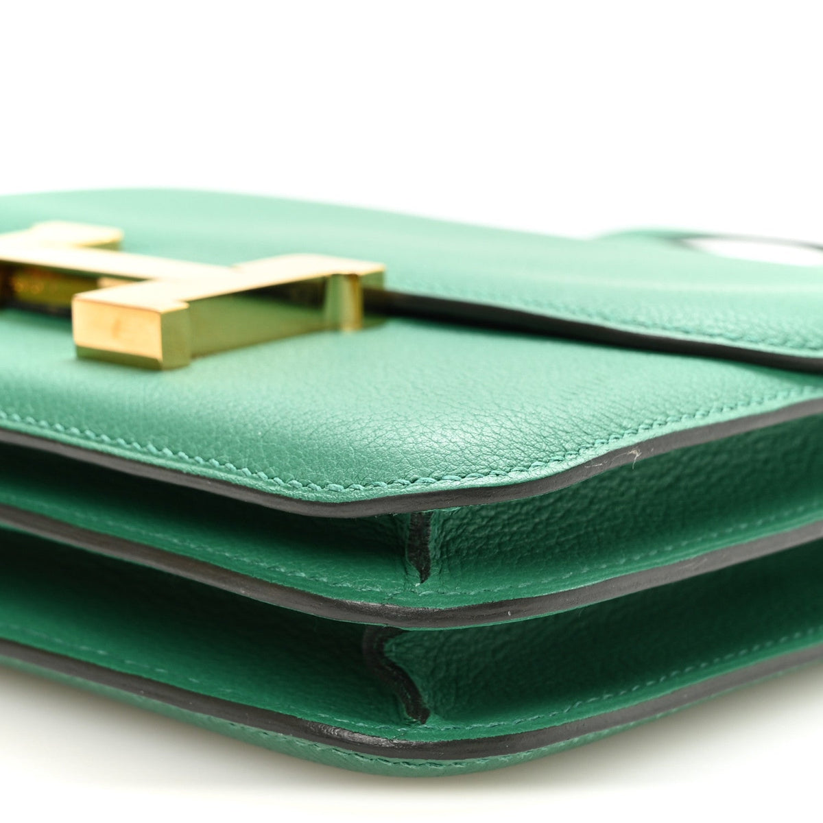 エルメス ミニコンスタンス 18 Vert Vertigo エバーカラー ゴールド金具 HERMES MINI CONSTANCE 18 VERT VERTIGO EVERCOLOR GOLD HARDWARE