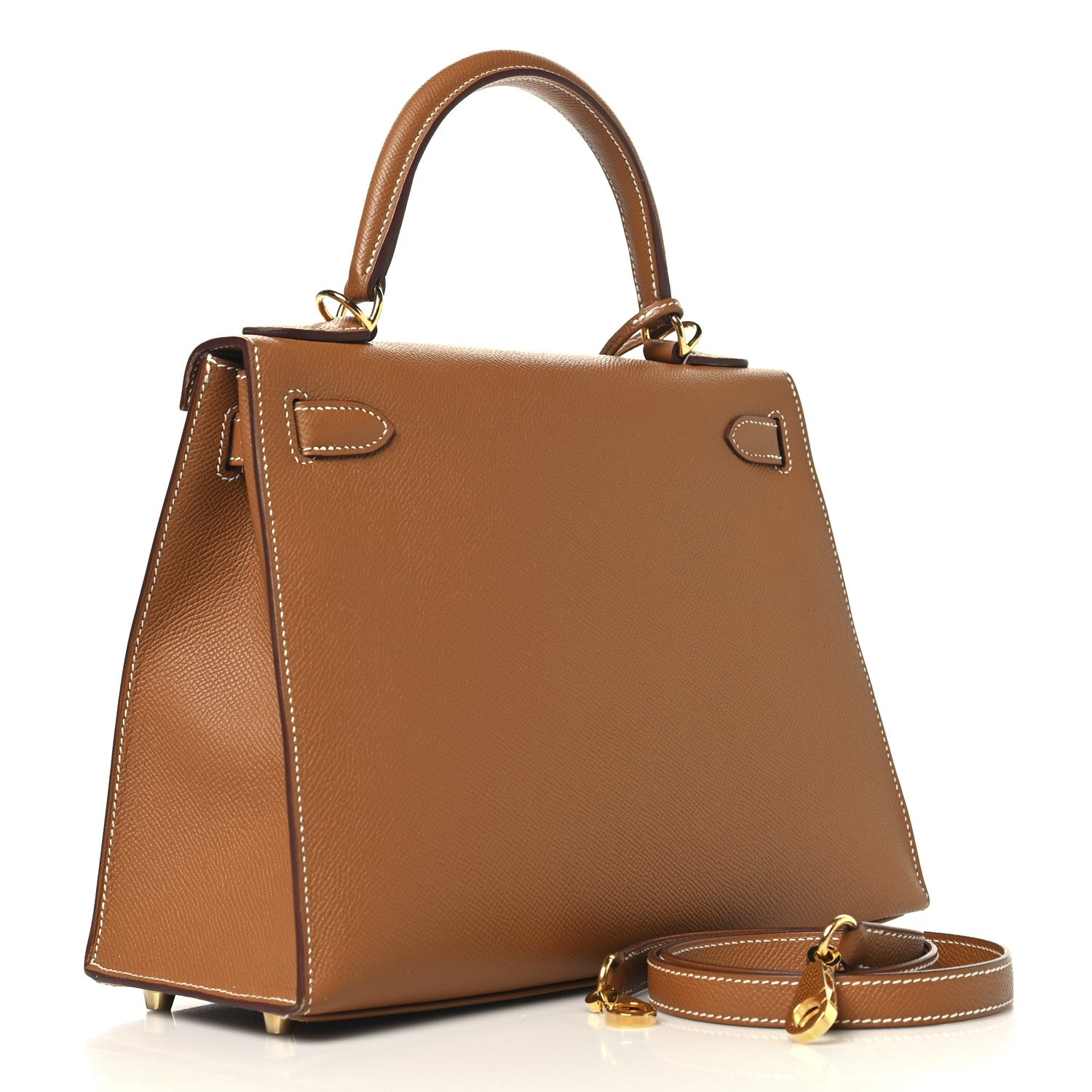 HERMES KELLY 28 SELLIER GOLD EPSOM GOLD HARDWARE