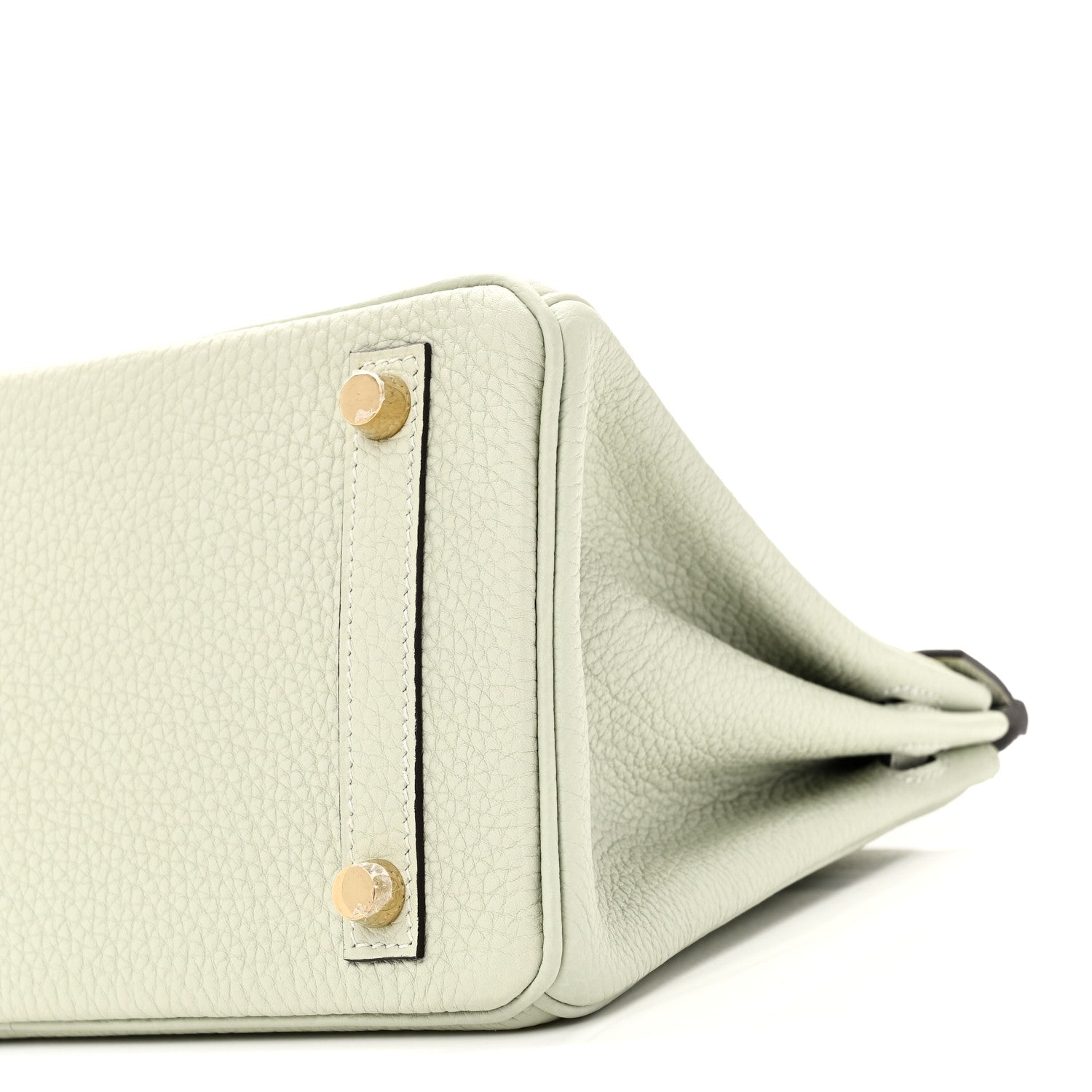 HERMES BIRKIN 25 GRIS NEVE TOGO GOLD HARDWARE