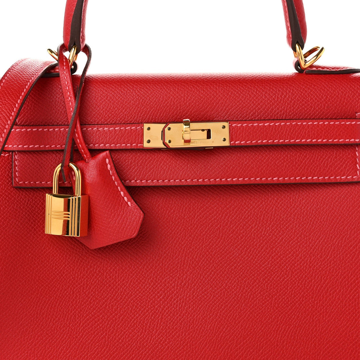 エルメス ケリー 25 HSS パーソナルオーダー 外縫い Rouge Casaque Rose Lipstick エプソン ゴールド金具 HERMES KELLY 25 HSS PERSONAL ORDER SELLIER ROUGE CASAQUE ROSE LIPSTICK EPSOM GOLD HARDWARE