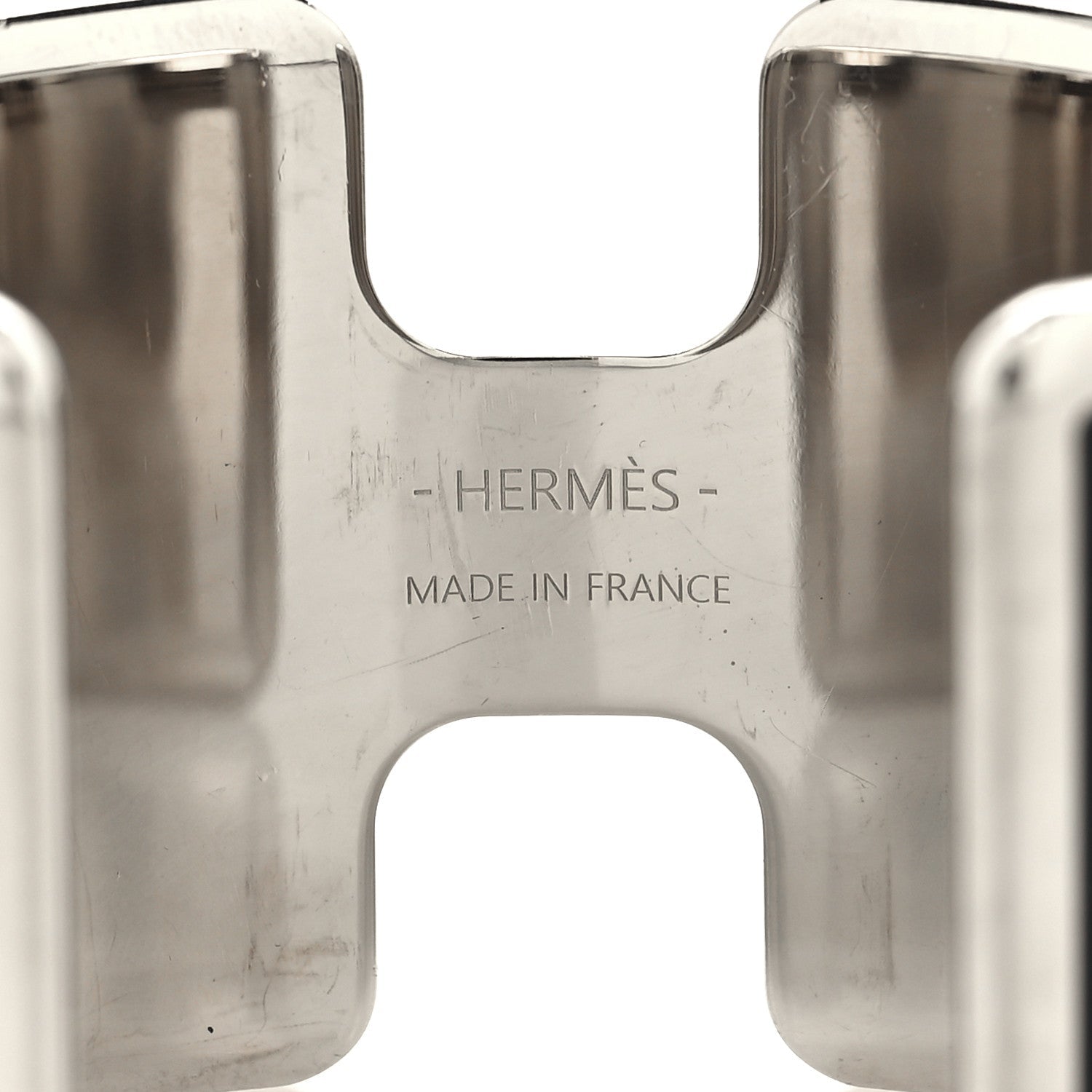 Hermès Box Olympe Cuff Bracelet Black