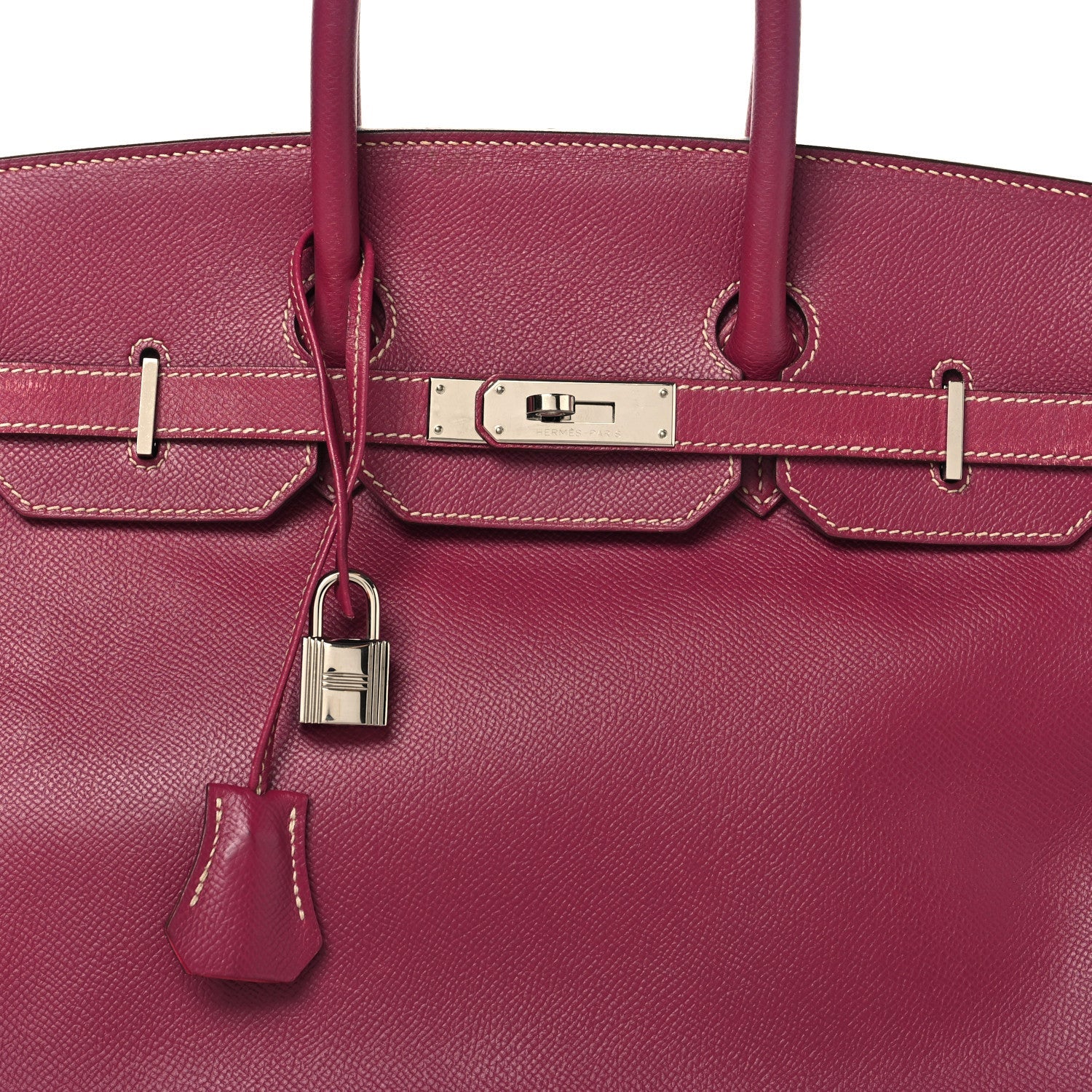 HERMES BIRKIN 35 CANDY LIMITED EDITION TOSCA ROSE TYRIEN EPSOM SILVER HARDWARE