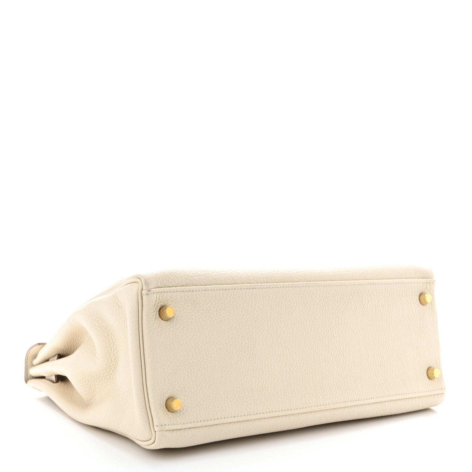 HERMES KELLY 32 RETOURNE CRAIE TOGO GOLD HARDWARE