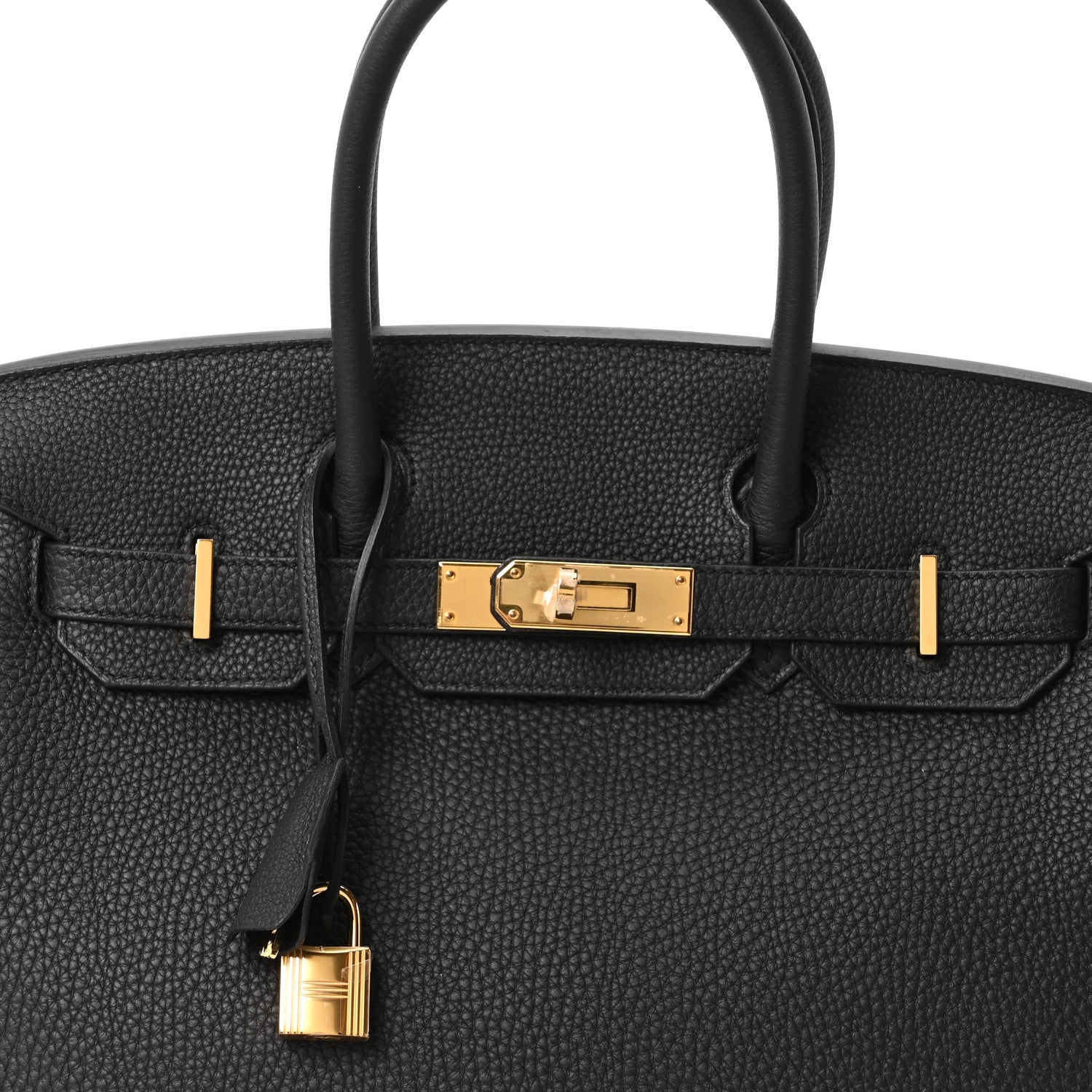 HERMES BIRKIN 30 BLACK TOGO GOLD HARDWARE