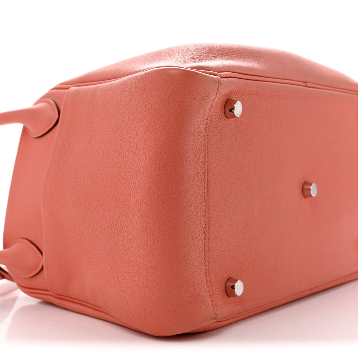 Hermès Lindy 30 Flamingo Evercolor Silver Hardware