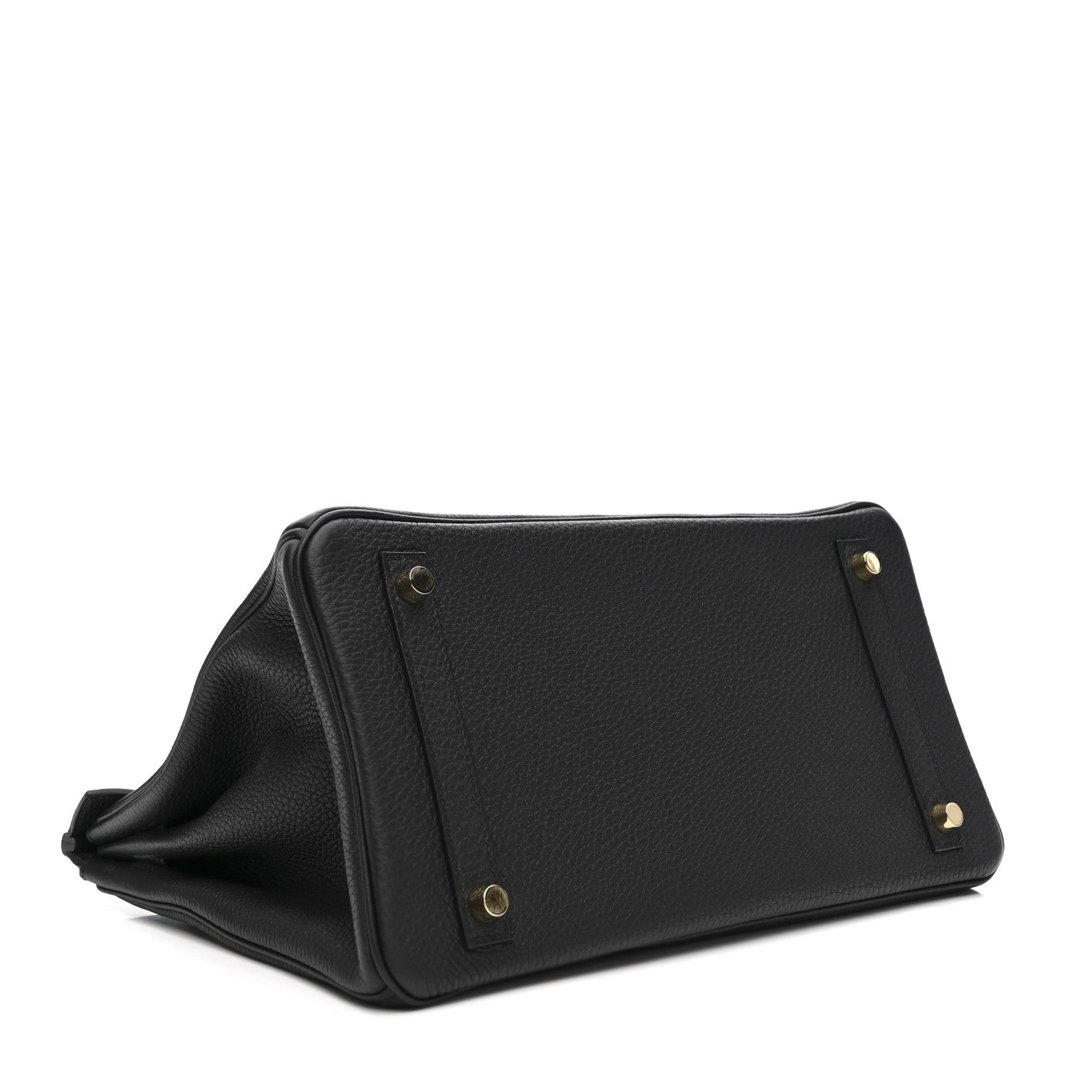 HERMES BIRKIN 30 BLACK TOGO GOLD HARDWARE