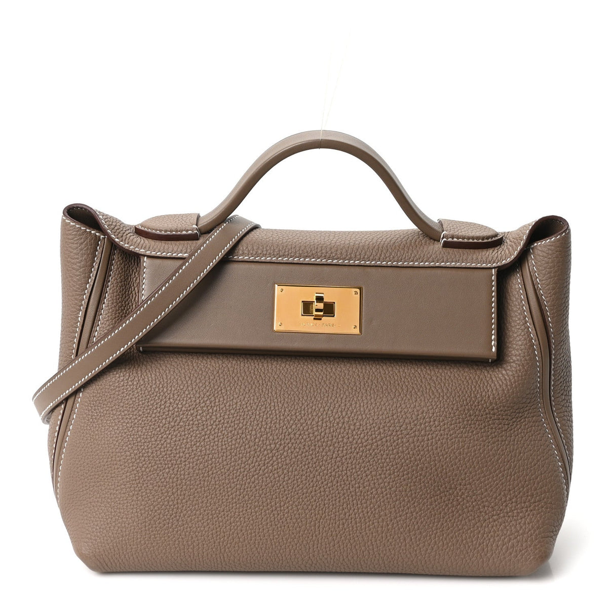 エルメス 24/24 ヴァンキャトル 29 Etoupe スイフト / トゴ ゴールド金具 HERMES 24/24 29 ETOUPE SWIFT / TOGO GOLD HARDWARE