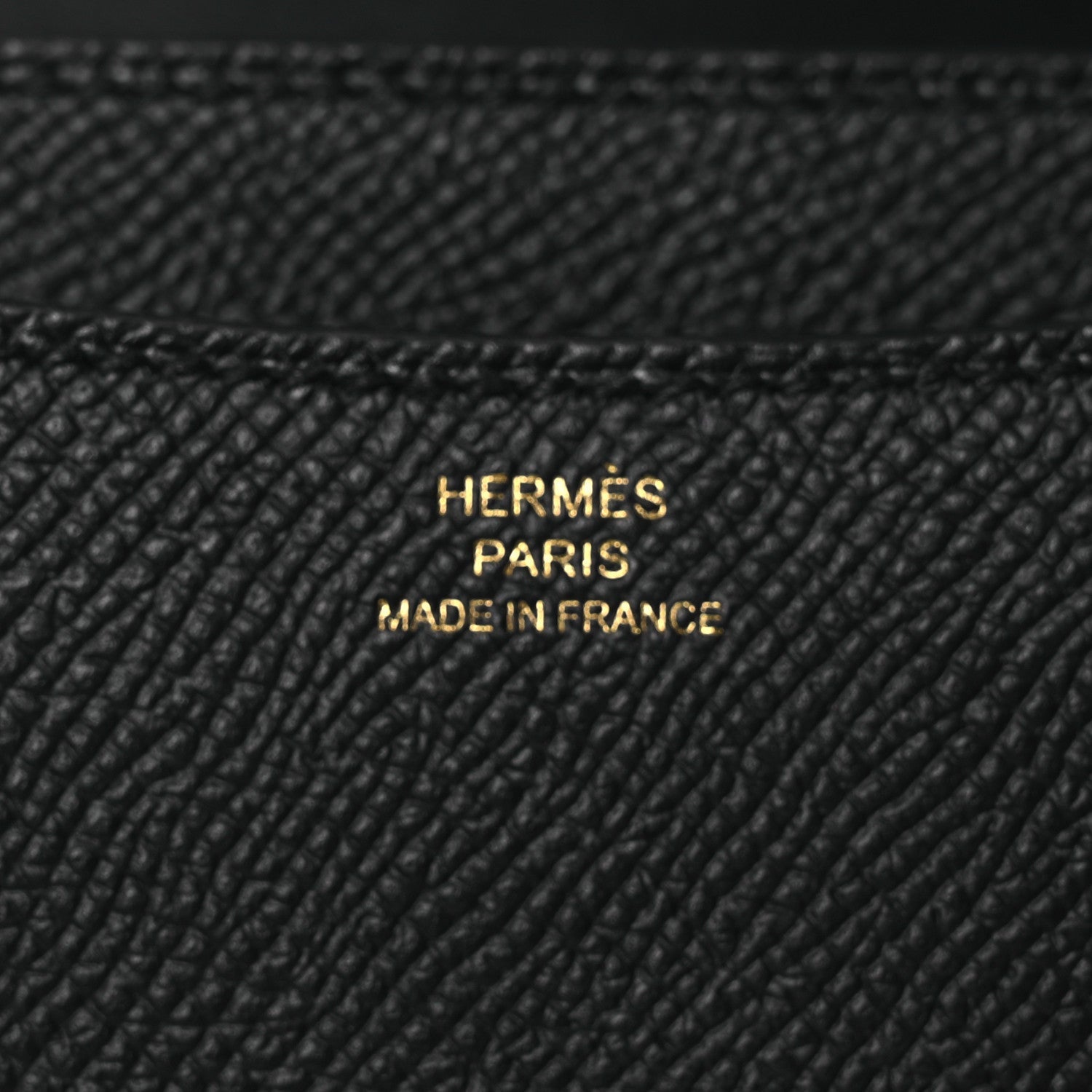 HERMES MINI CONSTANCE 18 BLACK EPSOM GOLD HARDWARE