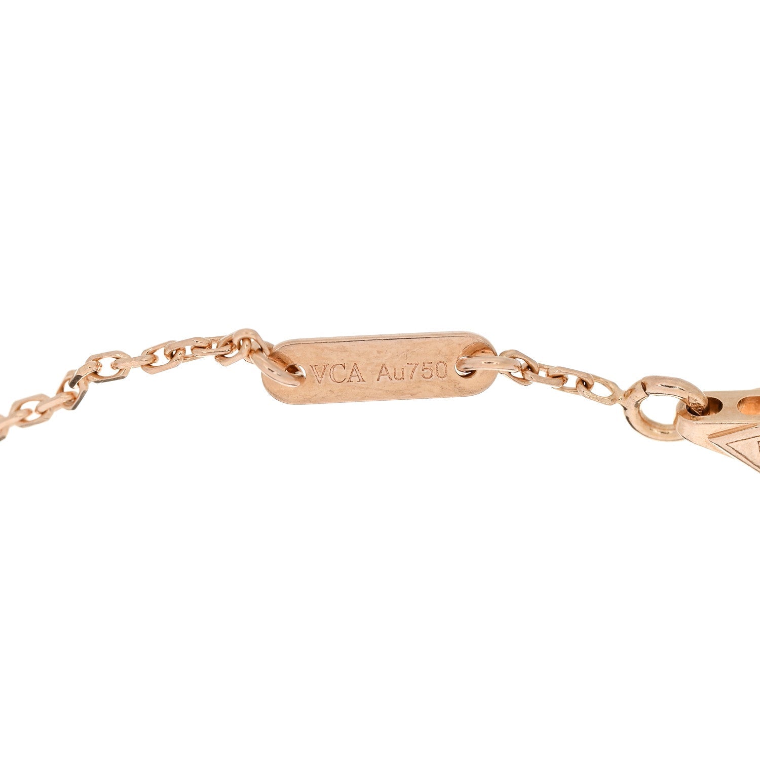 ヴァンクリーフ&アーペル スウィートアルハンブラ ブレスレット カーネリアン 18K ローズゴールド VAN CLEEF & ARPELS SWEET ALHAMBRA BRACELET CARNELIAN 18K ROSE GOLD