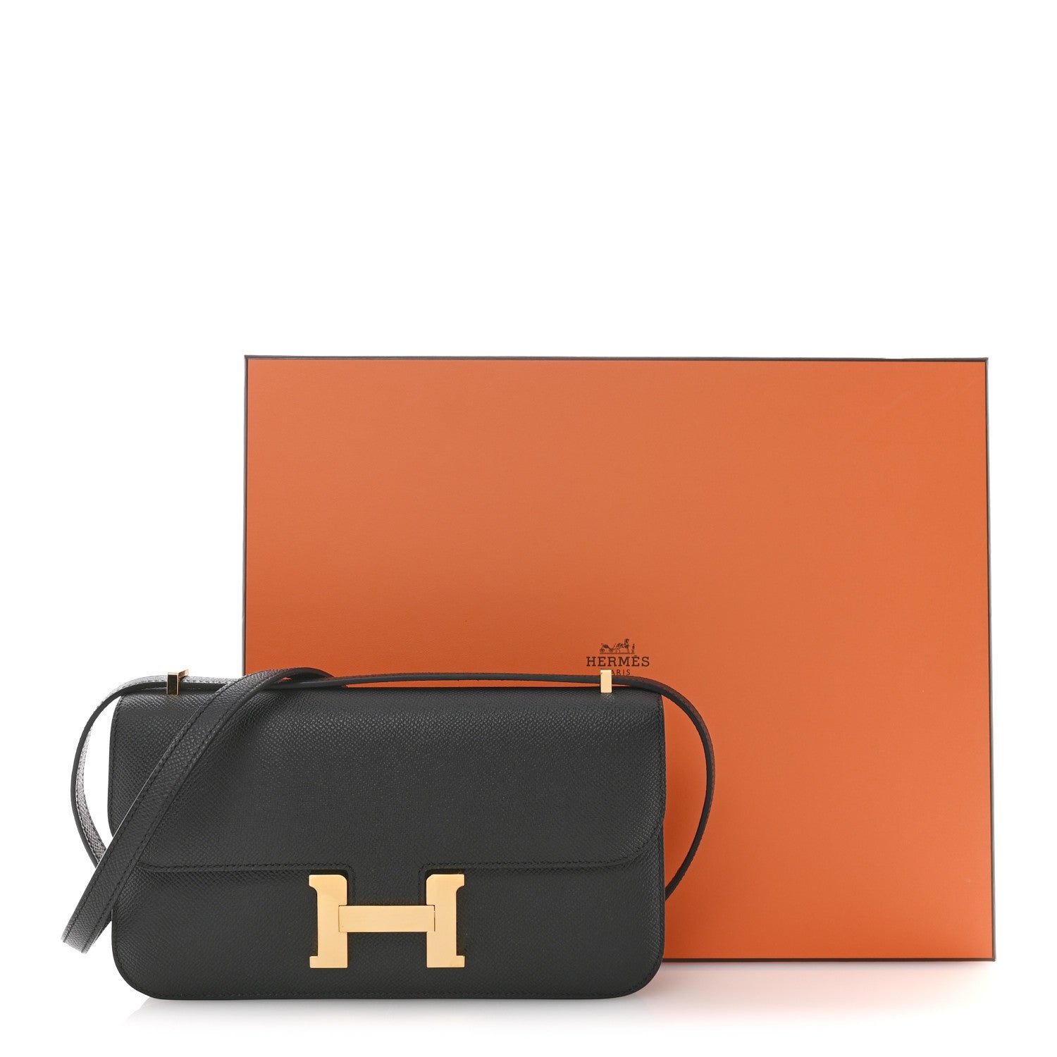 エルメス コンスタンス Elan エラン Black エプソン ローズゴールド金具 HERMES CONSTANCE Elan ELAN BLACK EPSOM ROSE GOLD HARDWARE