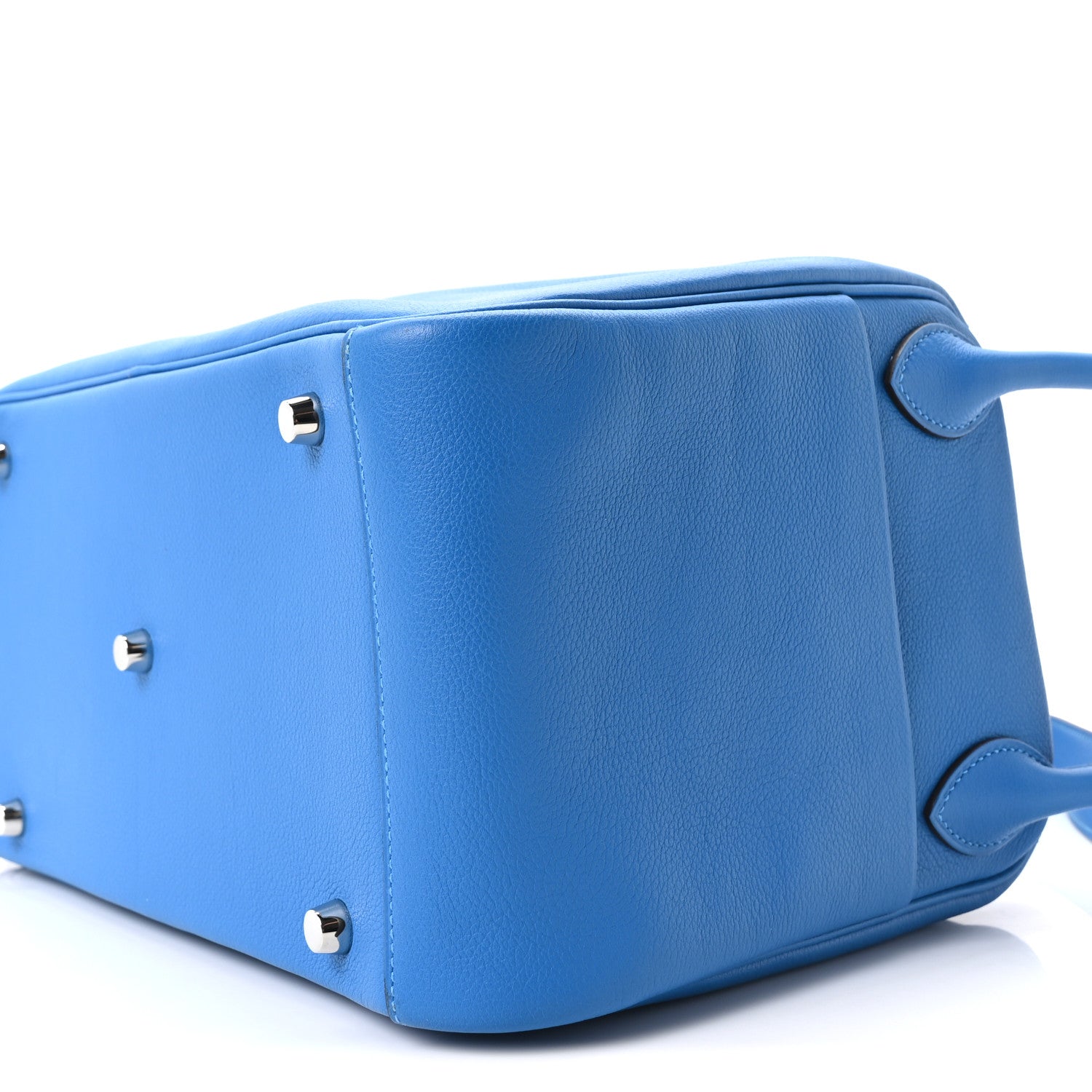 エルメス リンディ 30 Bleu Hydra エバーカラー シルバー金具 HERMES LINDY 30 BLEU HYDRA EVERCOLOR SILVER HARDWARE