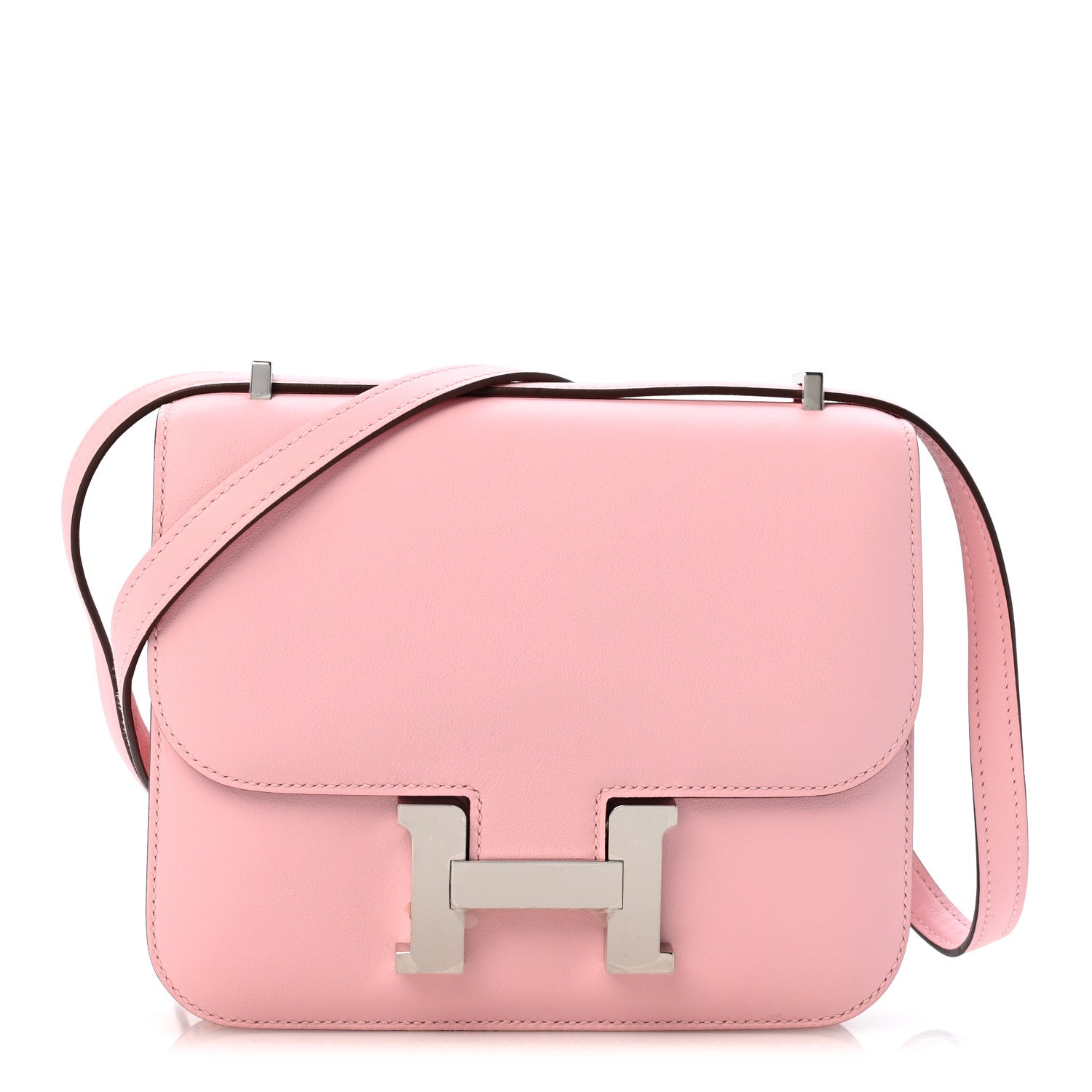 エルメス ミニコンスタンス 18 Rose Sakura スイフト シルバー金具 HERMES MINI CONSTANCE 18 ROSE SAKURA SWIFT SILVER HARDWARE