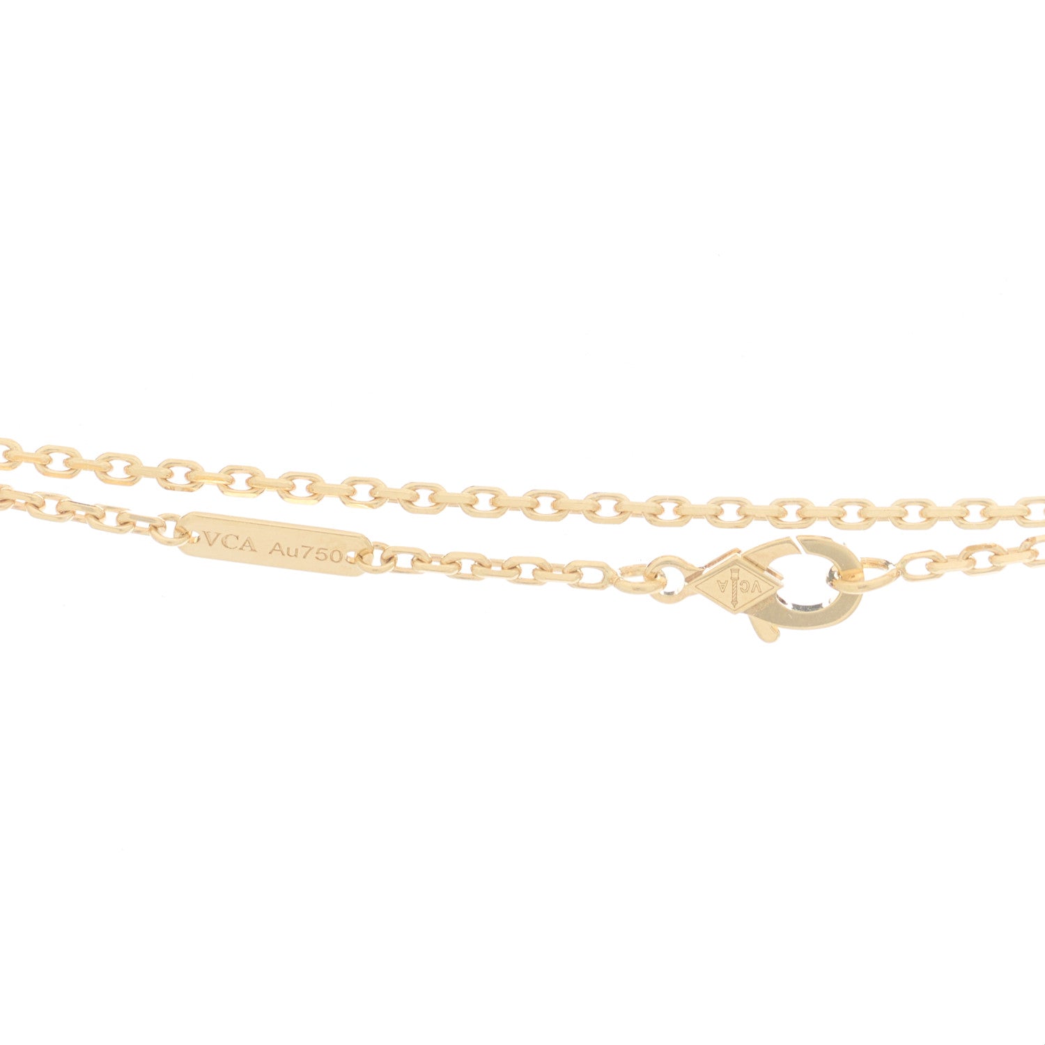 ヴァンクリーフ&アーペル マジックアルハンブラ ペンダントネックレス ブラックオニキス 18K イエローゴールド VAN CLEEF & ARPELS MAGIC ALHAMBRA PENDANT NECKLACE BLACK ONYX 18K YELLOW GOLD