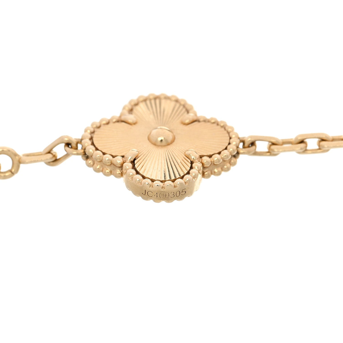 ヴァンクリーフ&アーペル ヴィンテージアルハンブラ 5モチーフ ブレスレット マルチカラー 18K イエローゴールド VAN CLEEF & ARPELS VINTAGE ALHAMBRA 5 MOTIFS BRACELET MULTICOLOR 18K YELLOW GOLD