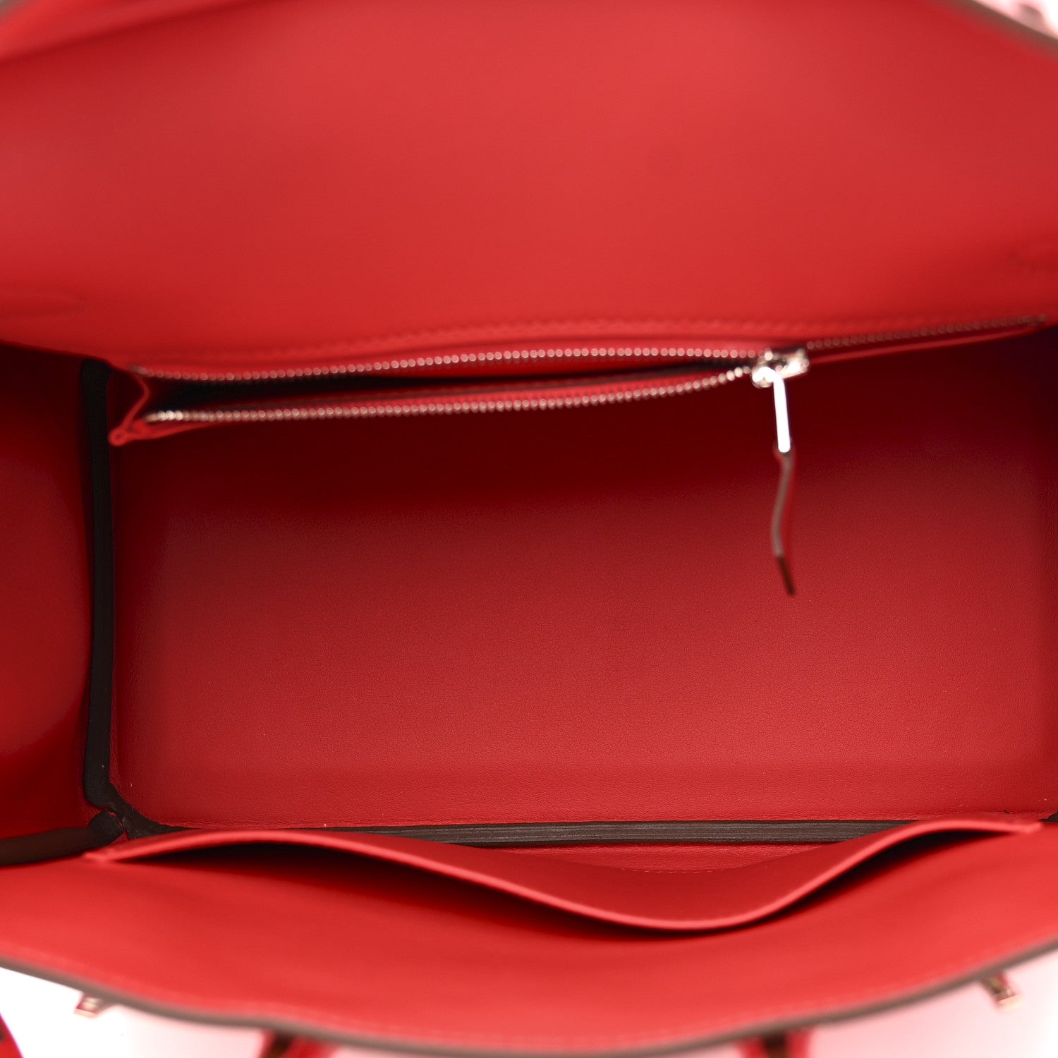 HERMES BIRKIN 25 ROUGE PIMENT SWIFT SILVER HARDWARE