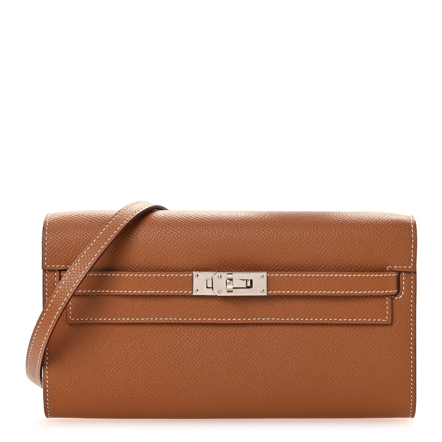 エルメス ケリートゥーゴー 長財布 Gold エプソン シルバー金具 HERMES KELLY TO GO WALLET GOLD EPSOM SILVER HARDWARE