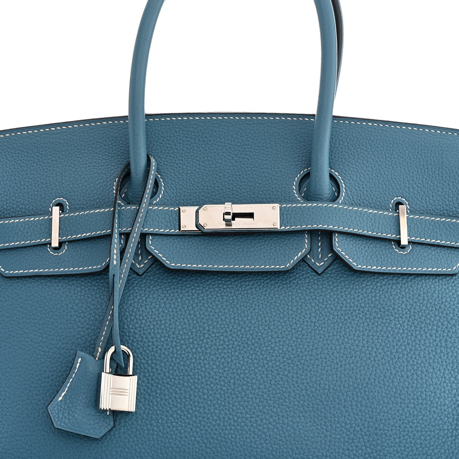 エルメス バーキン 35 Blue Jean トゴ シルバー金具 HERMES BIRKIN 35 BLUE JEAN TOGO SILVER HARDWARE