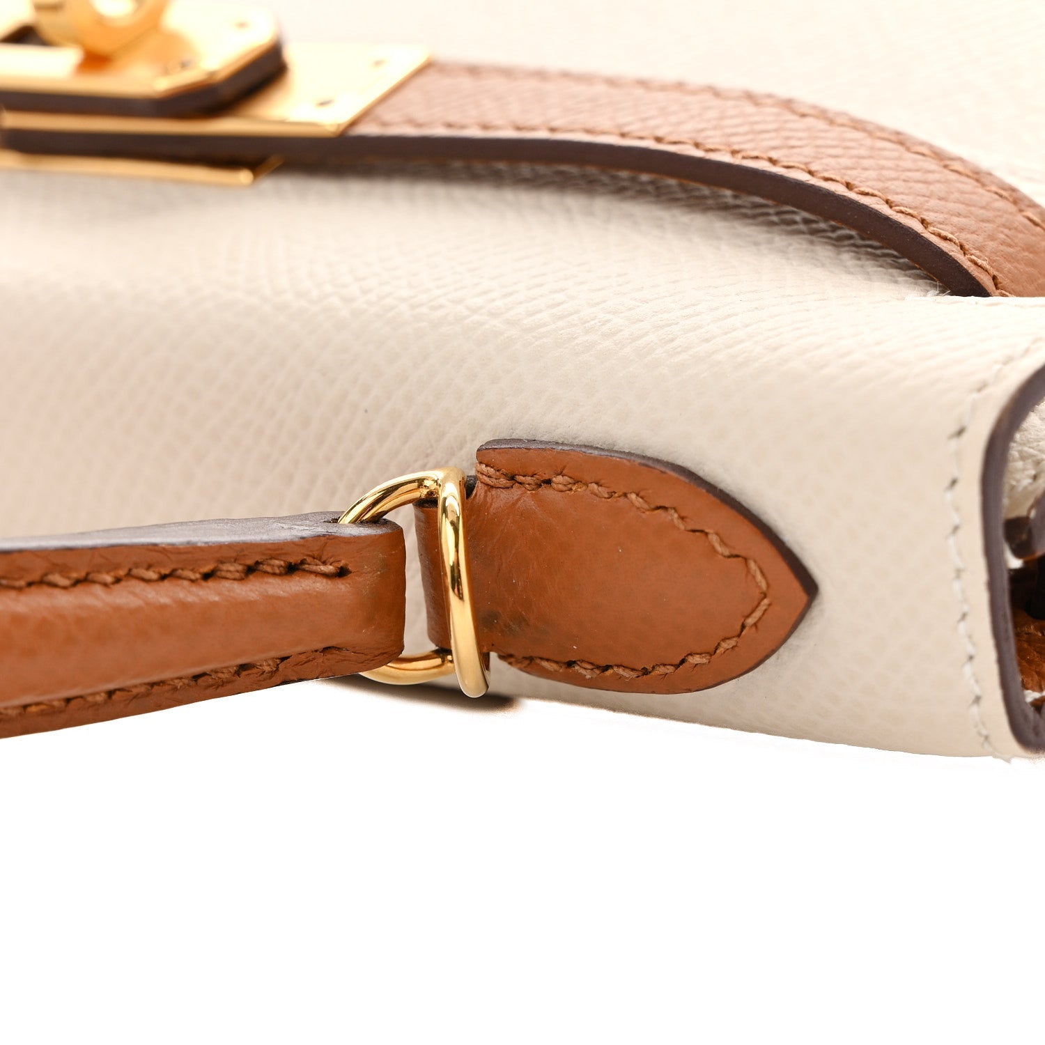 エルメス ミニケリー 20 HSS パーソナルオーダー 外縫い Craie Gold エプソン ゴールド金具 HERMES MINI KELLY 20 HSS PERSONAL ORDER SELLIER CRAIE GOLD EPSOM GOLD HARDWARE