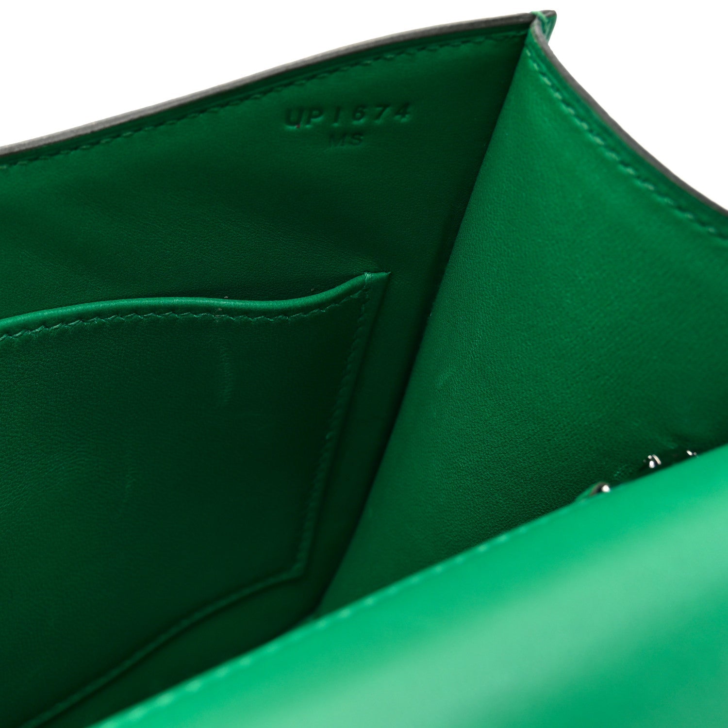 エルメス ミロワール コンスタンス 24 Vert Jade エプソン シルバー金具 HERMES CONSTANCE 24 VERT JADE EPSOM SILVER HARDWARE